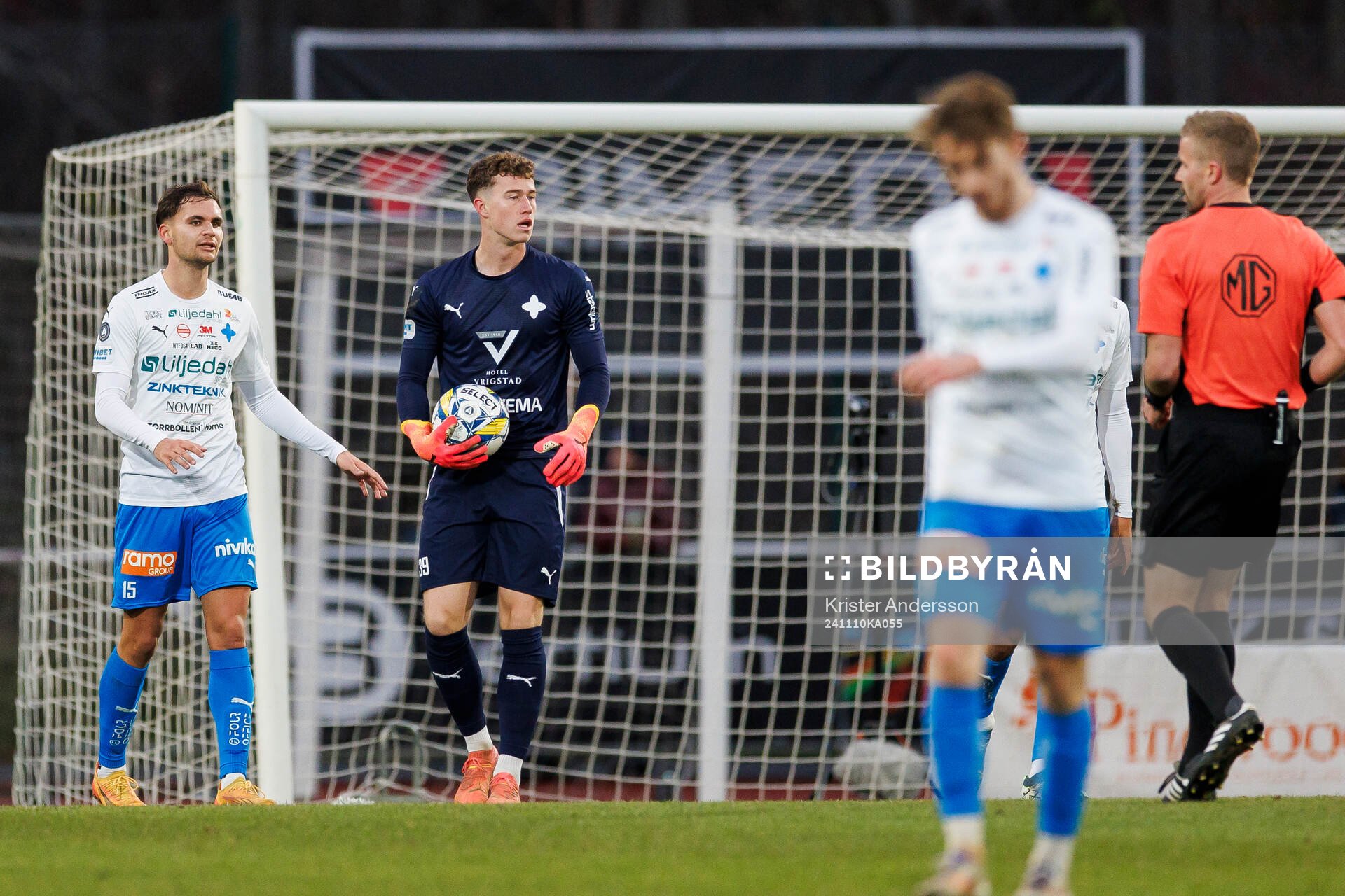 Värnamos målvakt Viktor Andersson