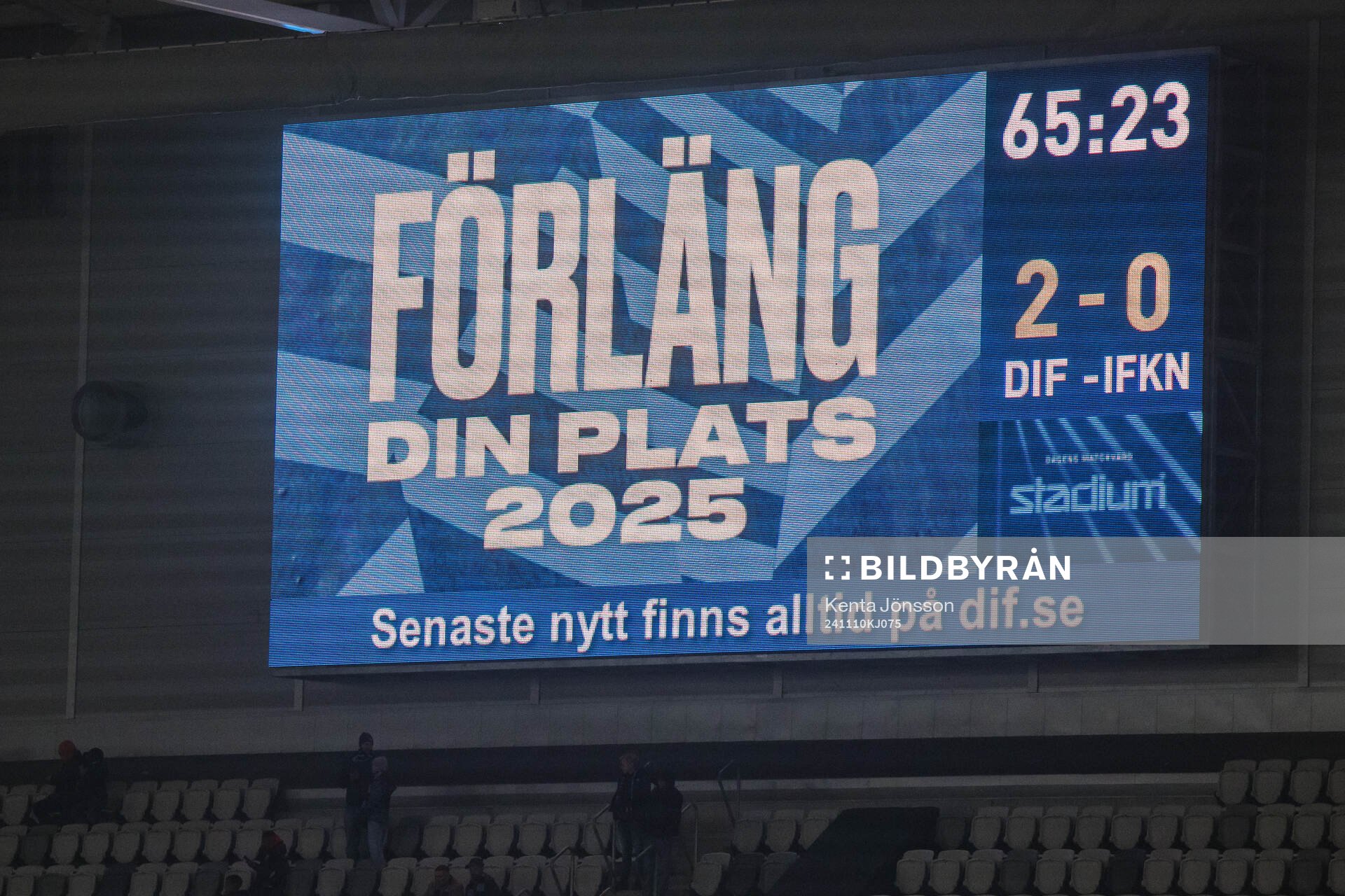 Djurgården annonserar om att förlänga säsongskortet