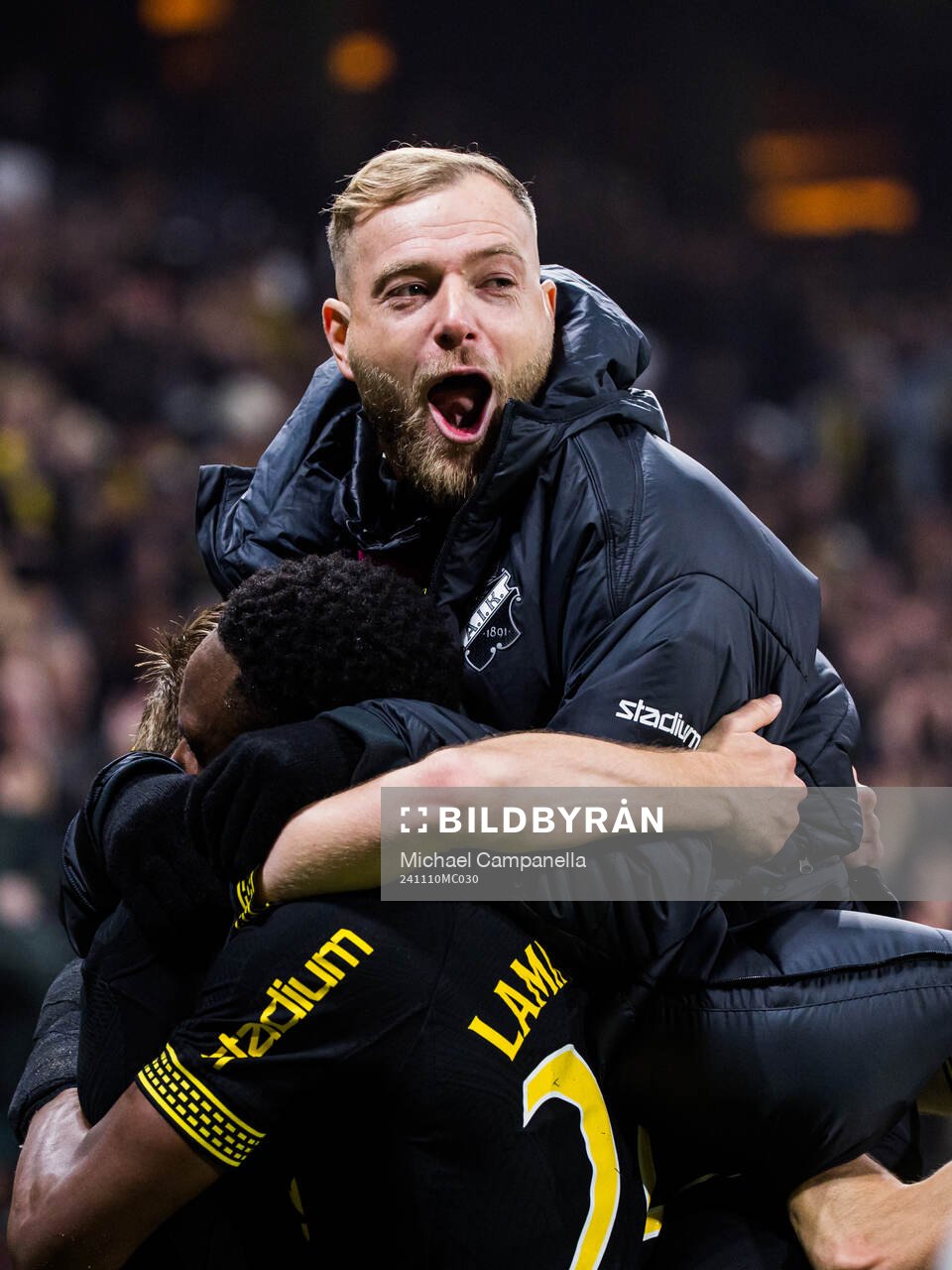 AIKs John Guidetti jublar