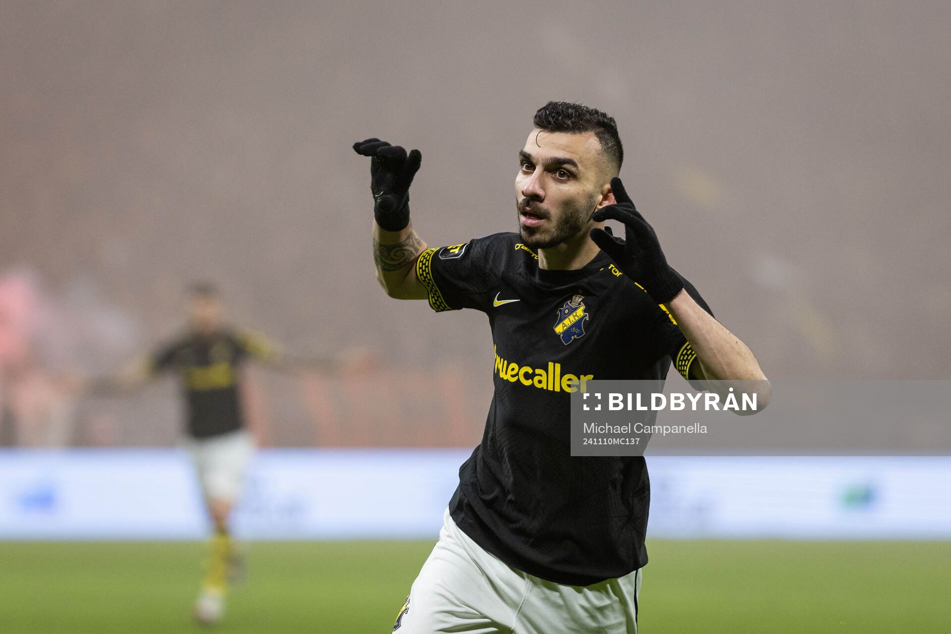 AIKs Ioannis Pittas jublar