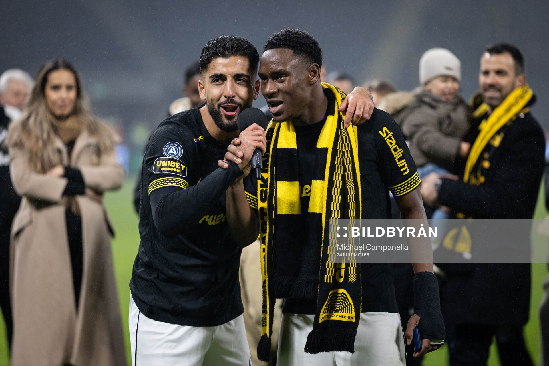 AIKs Ahmad Faqa och Mouhamed Lamine Fanne Dabo