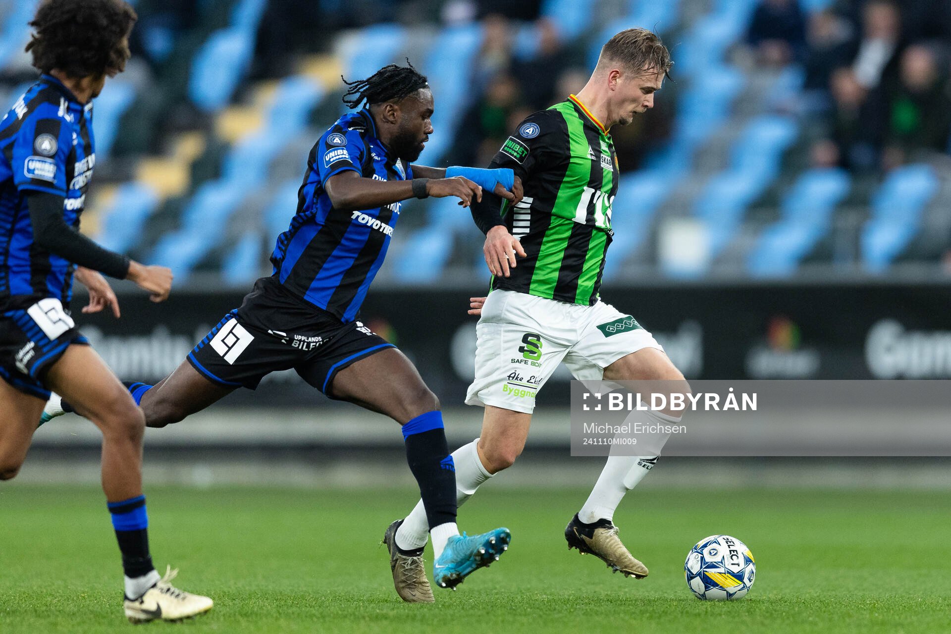 Sirius Patrick Nwadike och GAIS Alexander Ahl Holmström