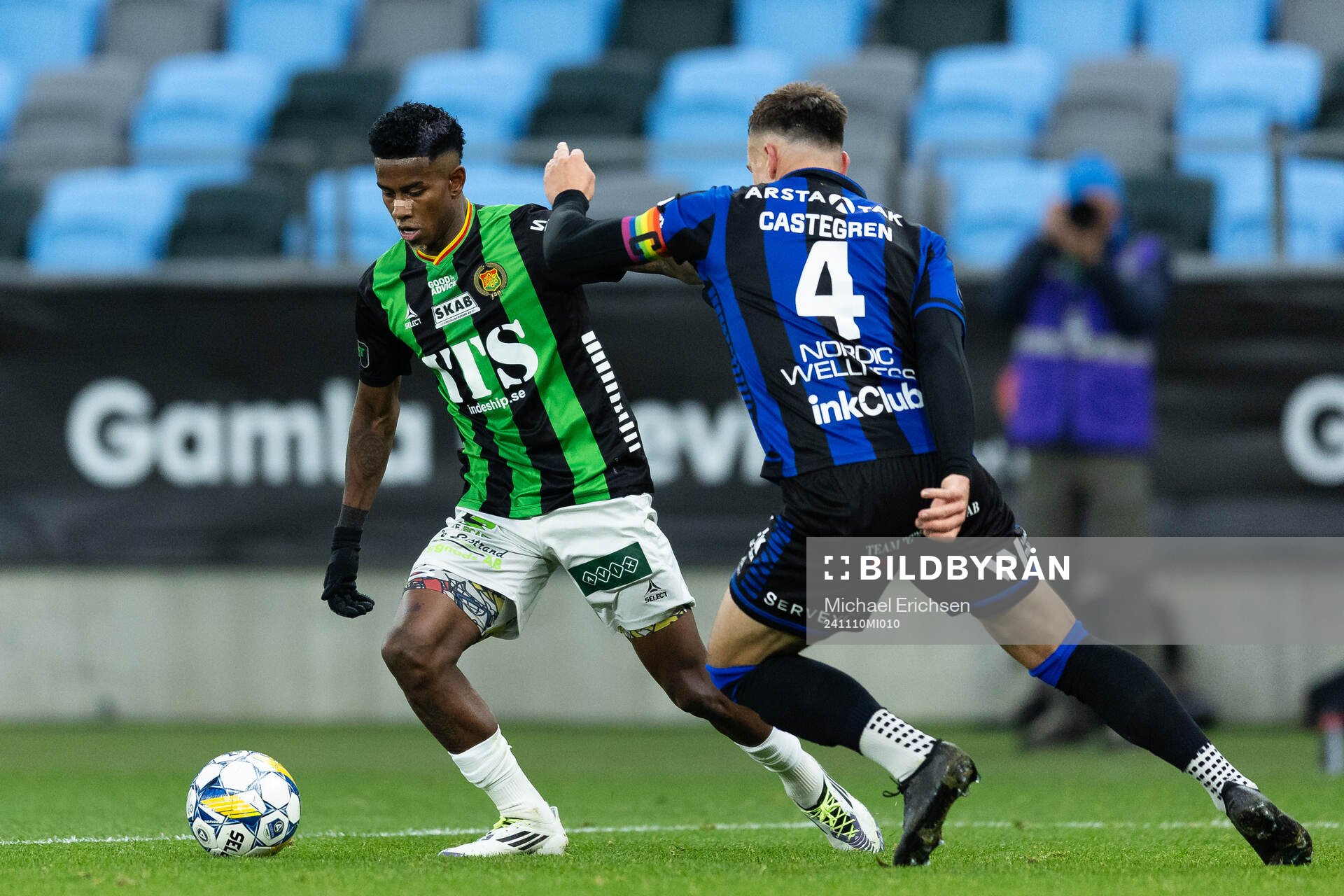 GAIS Chovanie Shakur Amatkarijo och Sirius Henrik Castegren