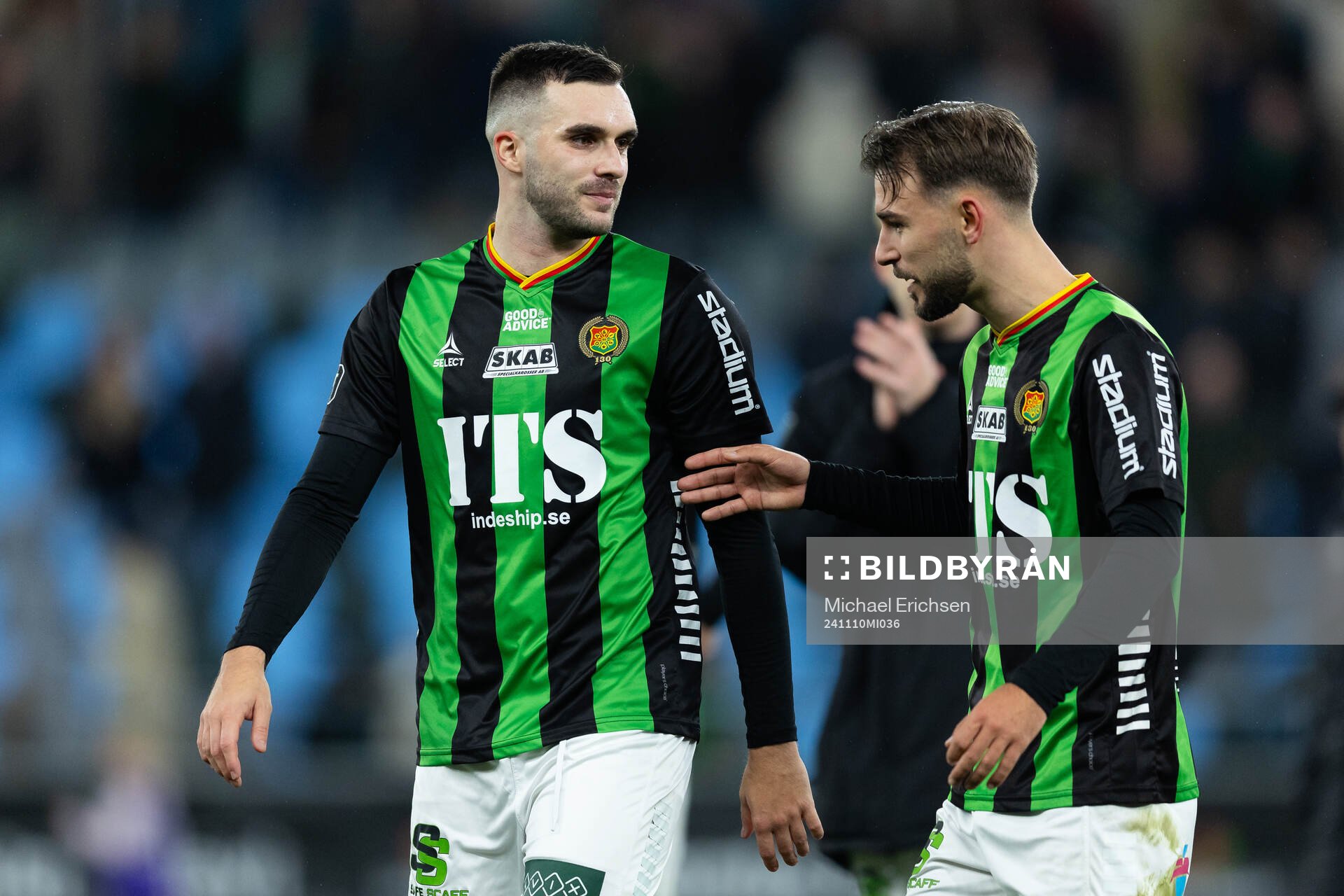 GAIS Egzon Binaku och Edvin Becirovic