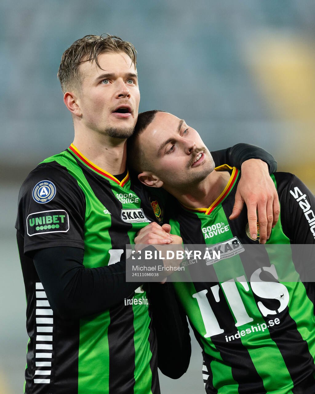 GAIS Alexander Ahl Holmström och Axel Norén