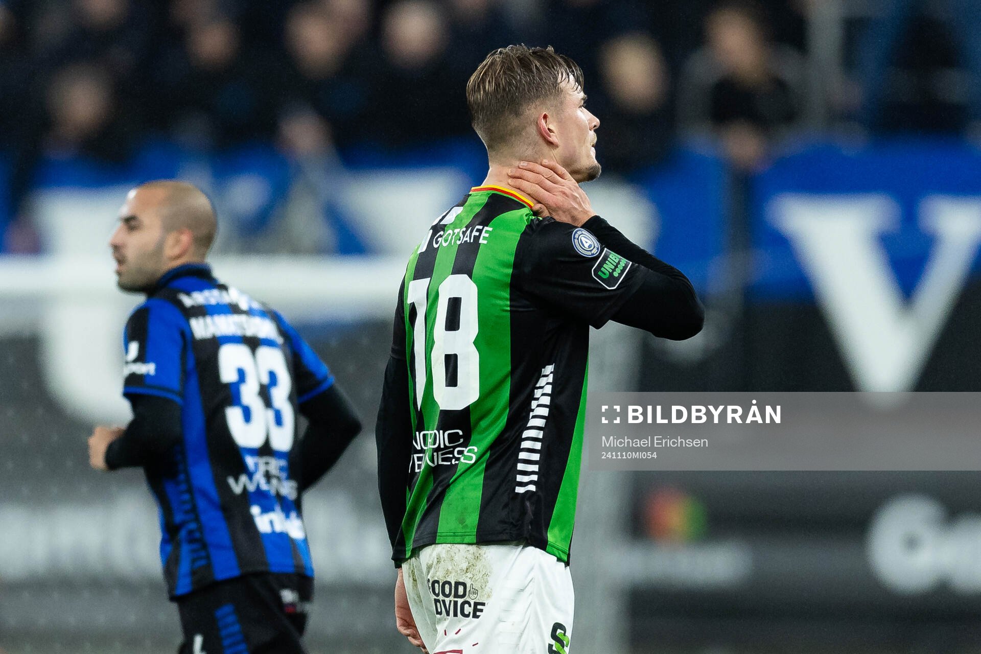GAIS Alexander Ahl Holmström reagerar