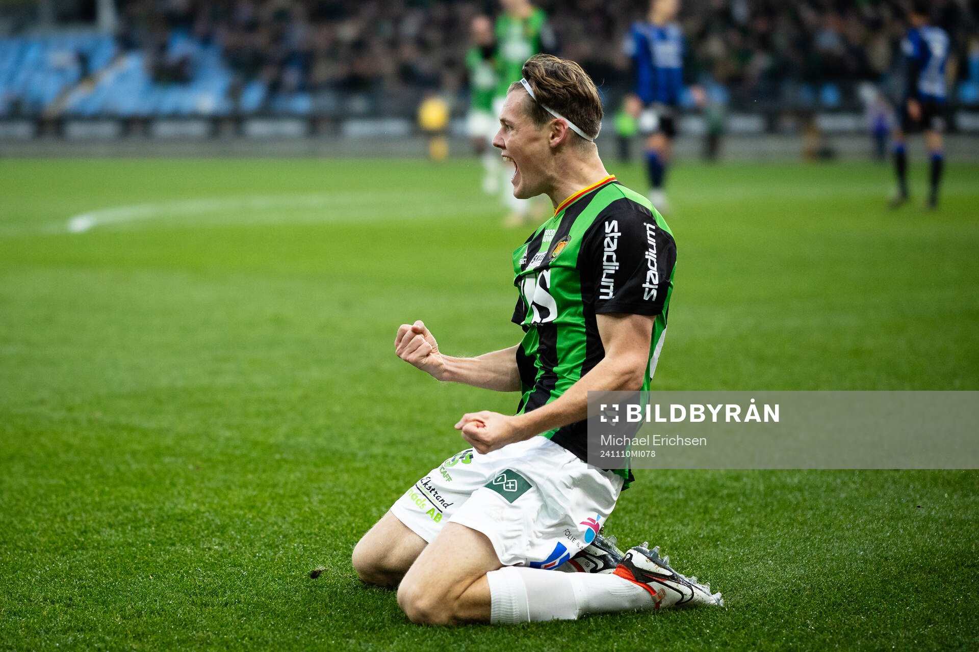 GAIS Axel Henriksson jublar