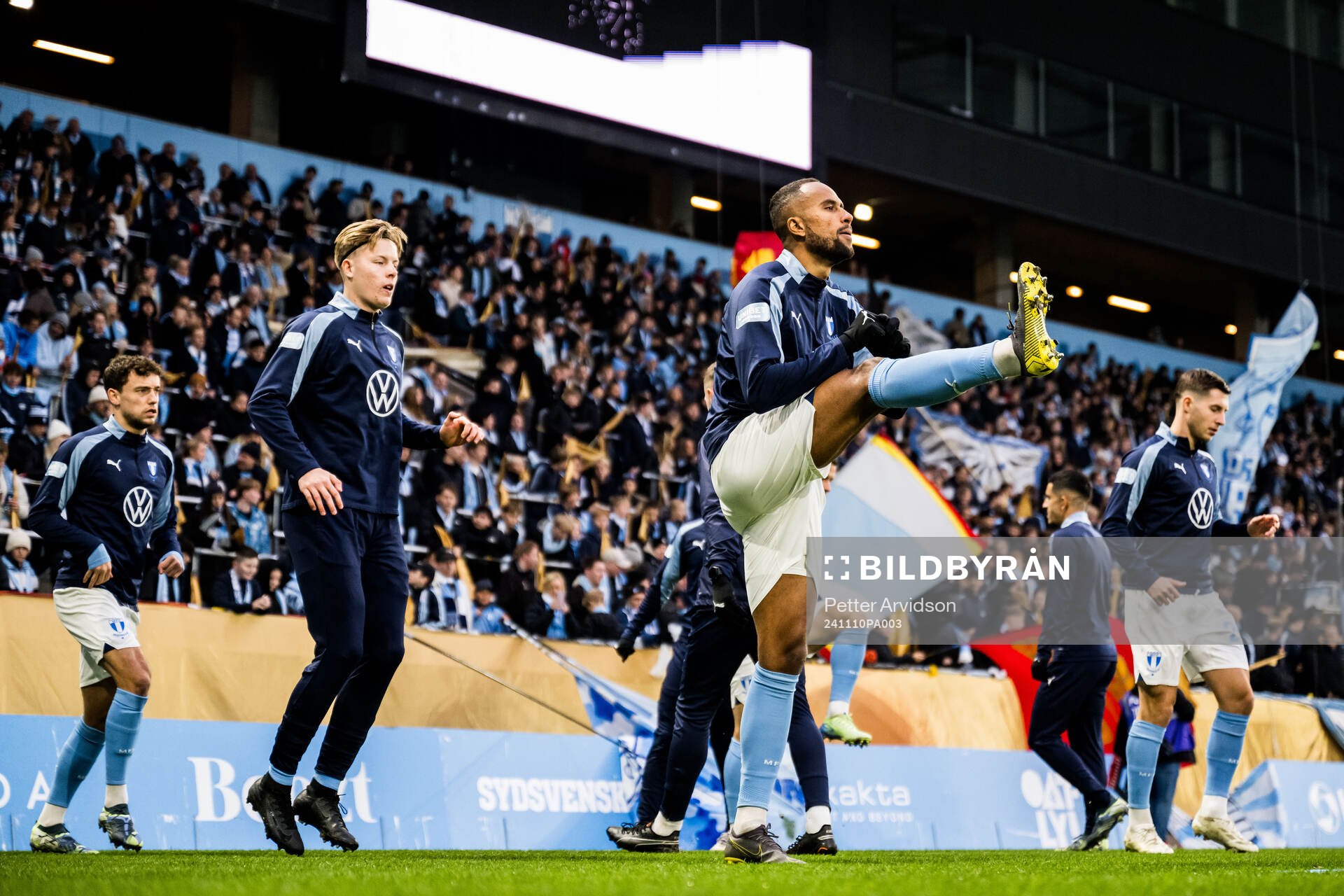 Malmö FFs Nils Zätterström och Isaac Kiese Thelin
