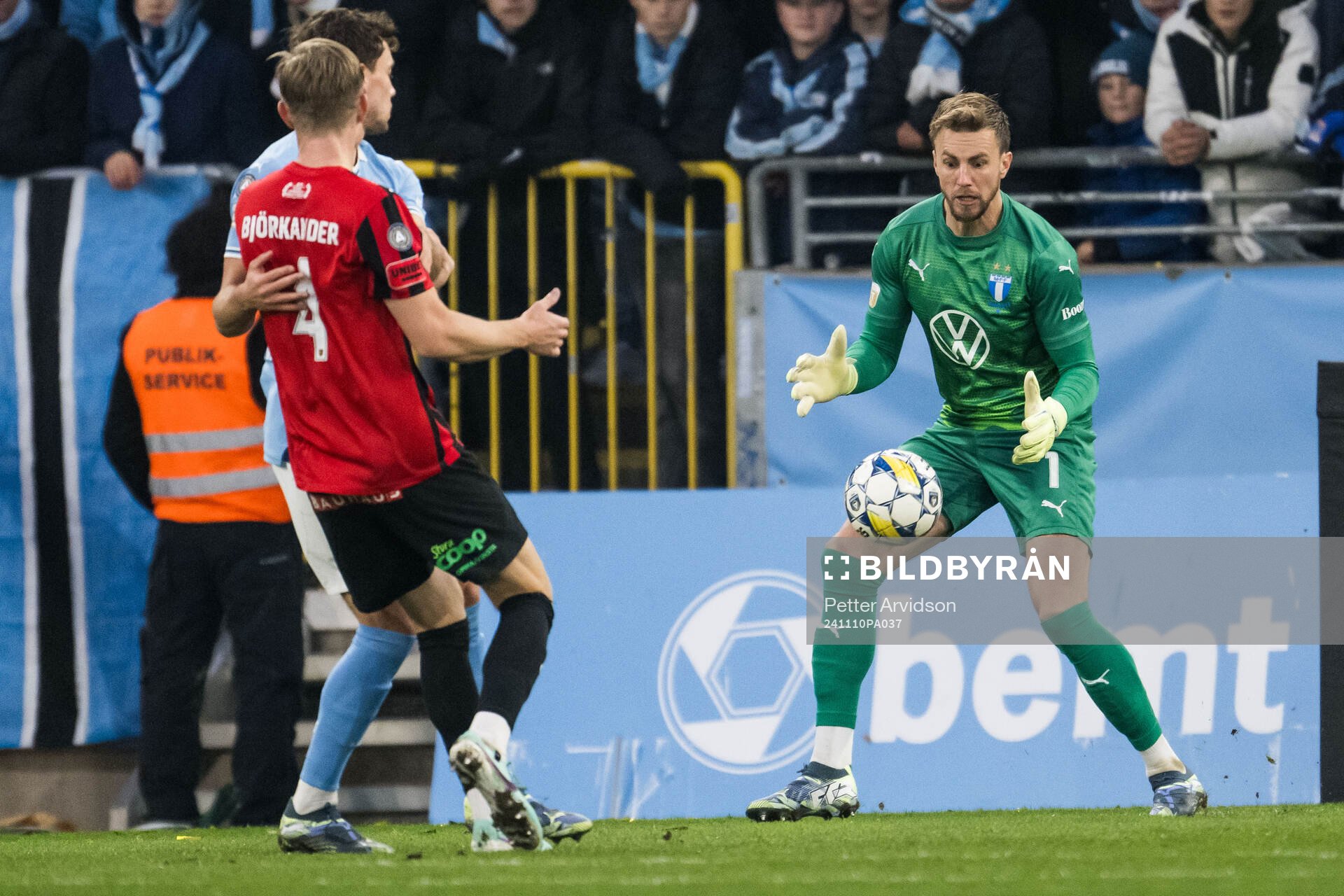 Malmö FFs målvakt Ricardo Friedrich
