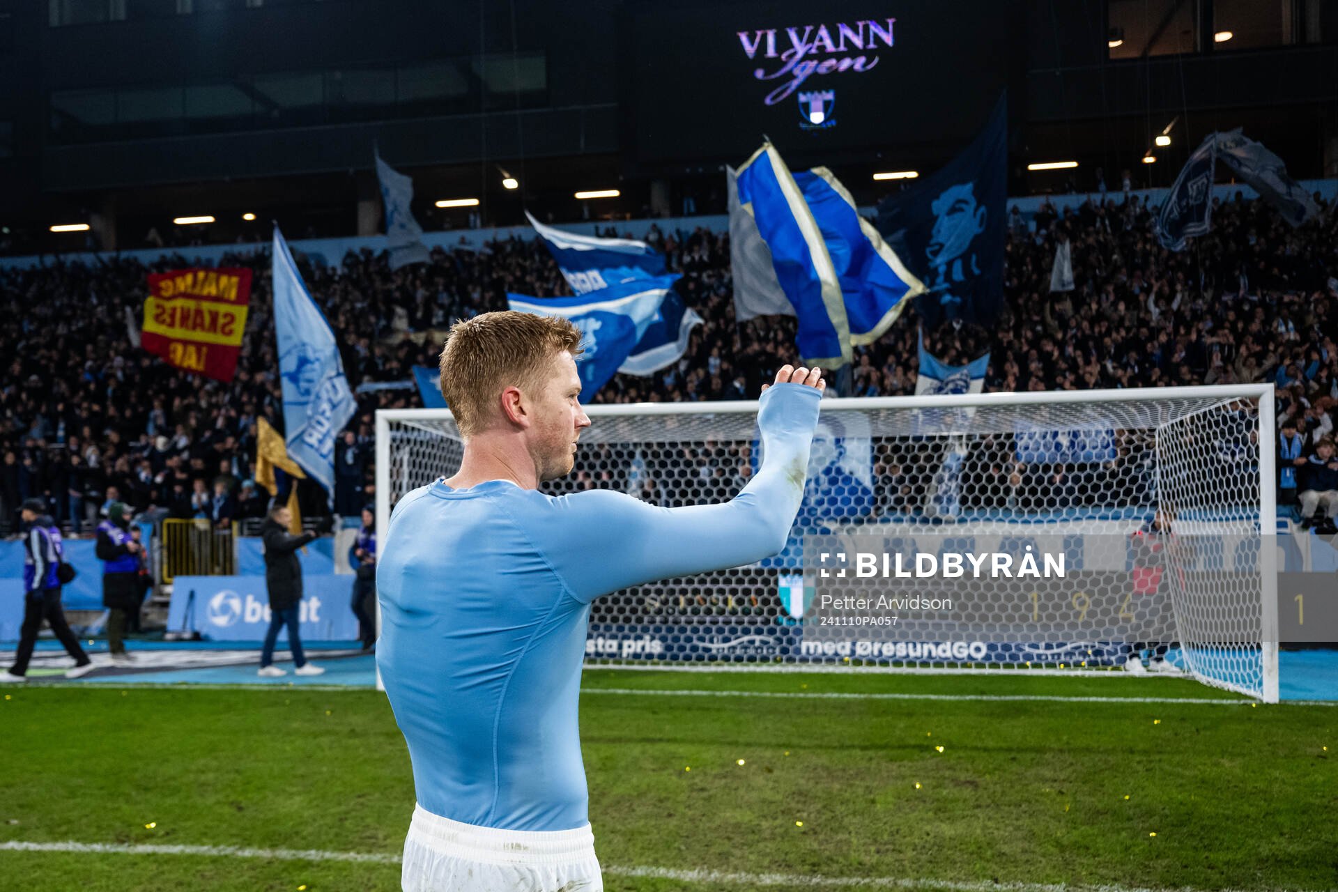 Malmö FFs Anders Christiansen jublar