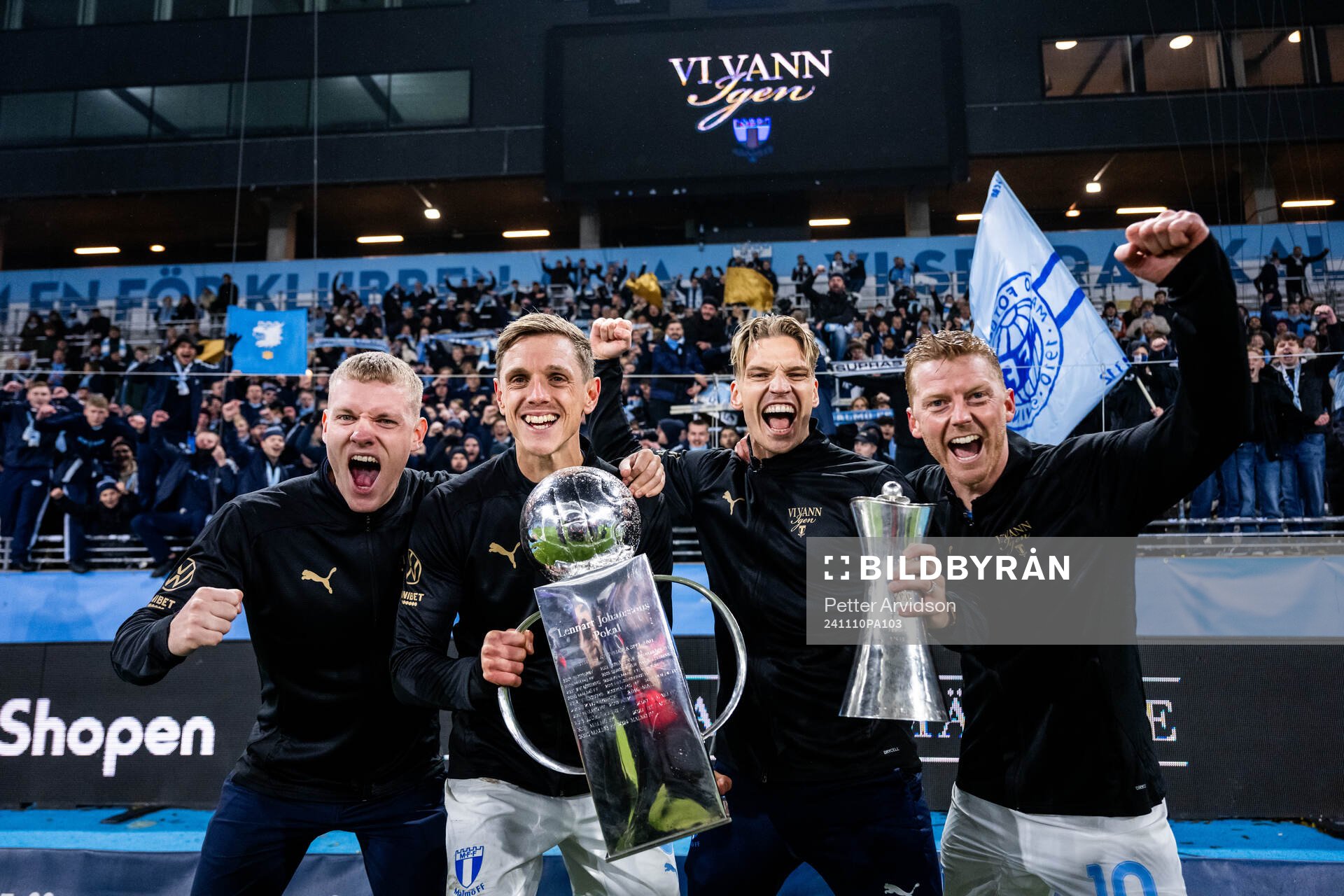 Malmö FFs Sebastian Jörgensen, Søren Rieks, Jens Stryger