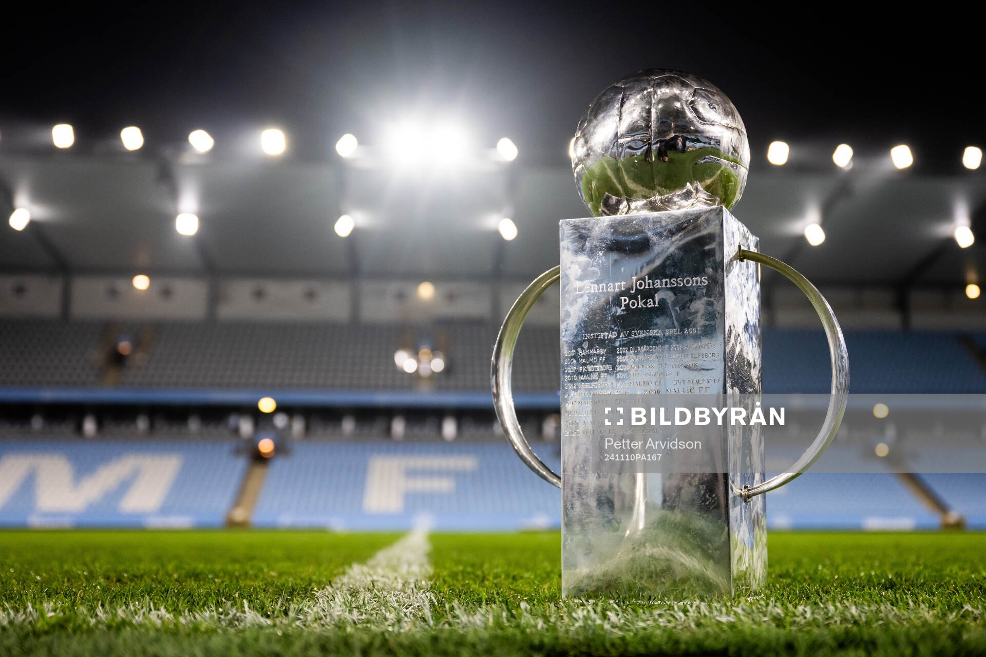 Lennart Johanssons pokal på Eleda Stadion