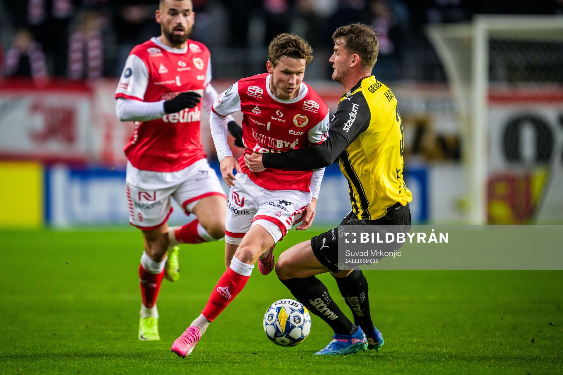 Kalmars Max Svensson och Häckens Johan Hammar