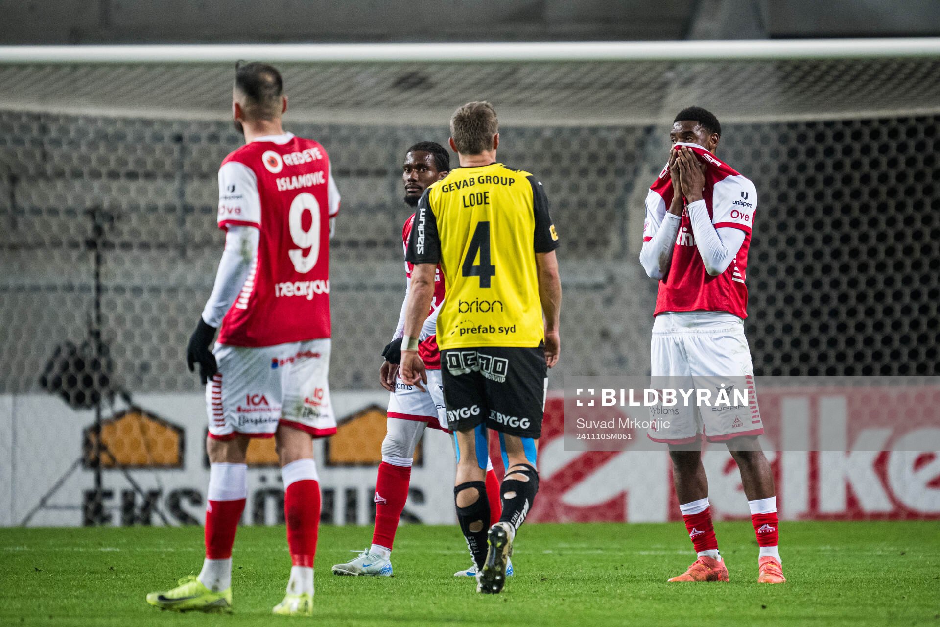 Kalmars Vince Osuji deppar
