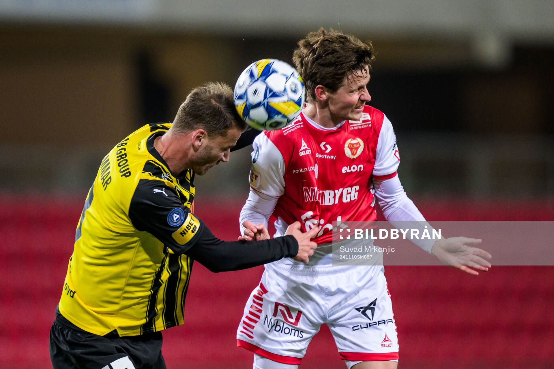 Häckens Johan Hammar och Kalmars Max Svensson