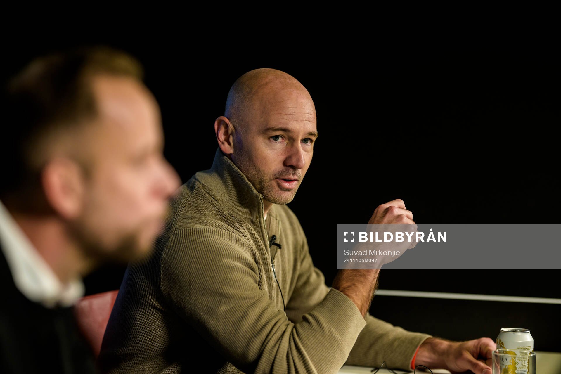 Kalmars tränare Stefan Larsson deppar
