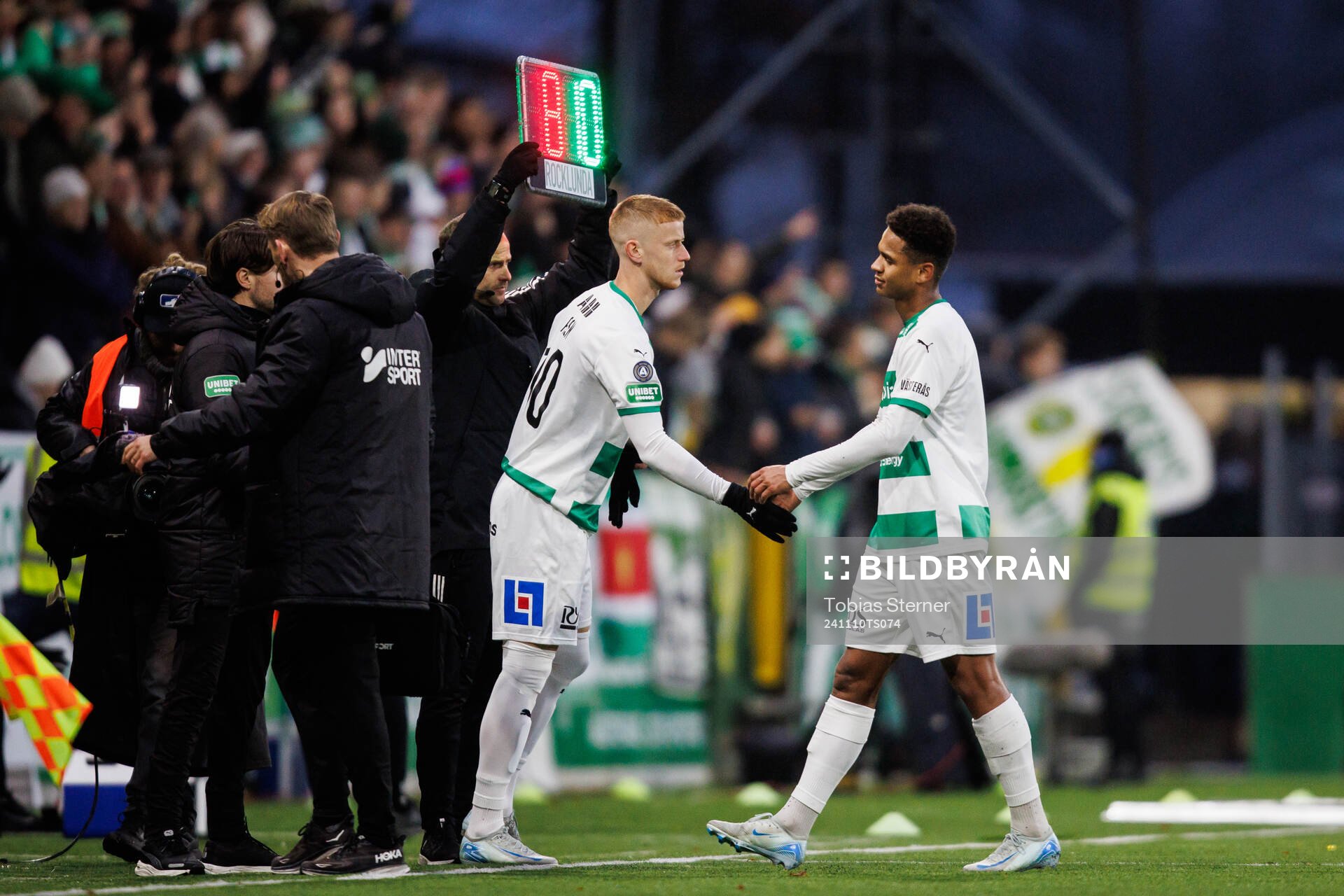 Västerås Mattéo Alrich Mawulé Ahlinvi byter med Daniel