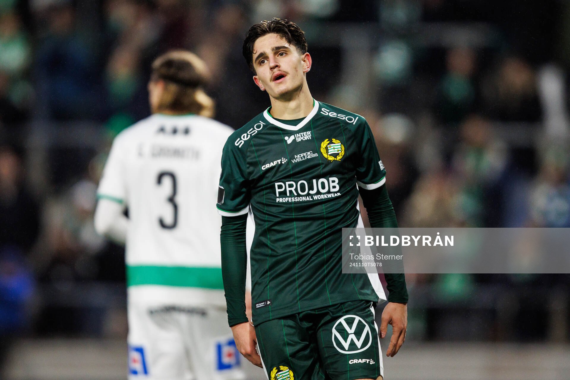 Hammarbys Adrian Lahdo deppar
