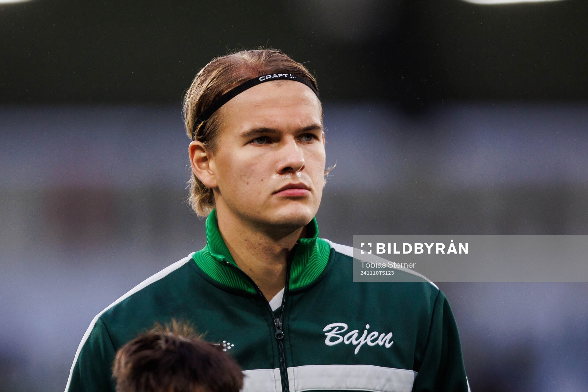 Hammarbys Markus Karlsson inför fotbollsmatchen i Allsvenskan mellan Västerås och Hammarby den 10 november 2024 i Västerås. 
