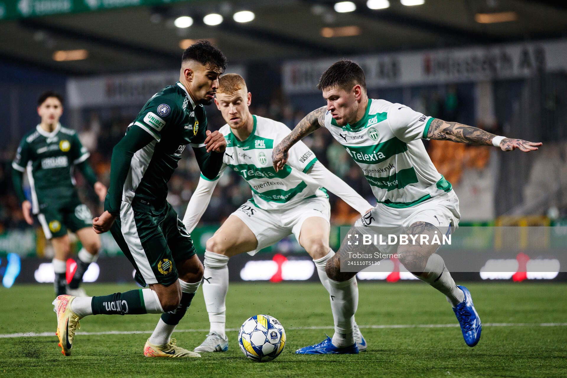 Hammarbys Montader Madjed och Västerås Isak Jönsson