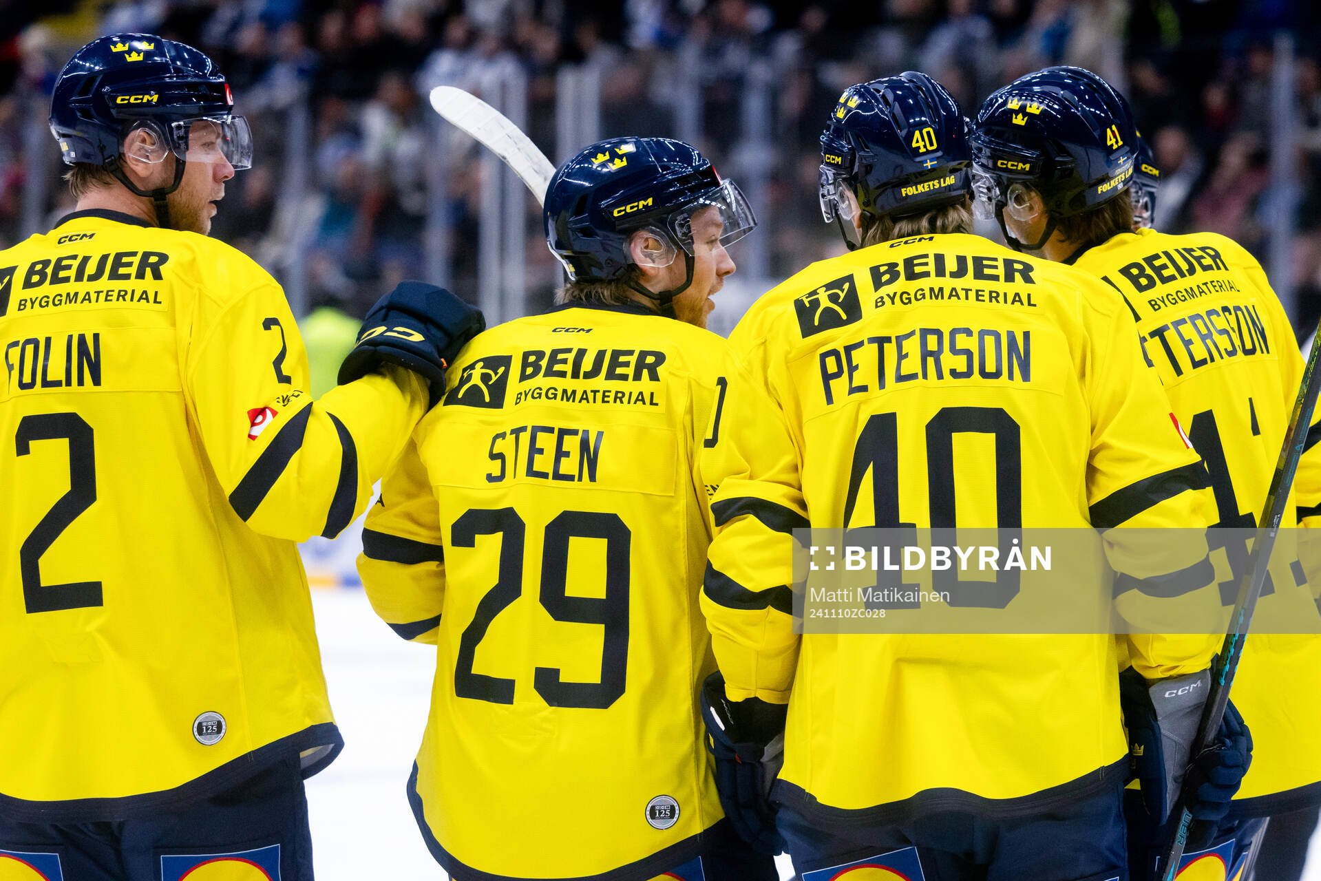 Christian Folin, Oskar Steen, Jacob Peterson and Emil