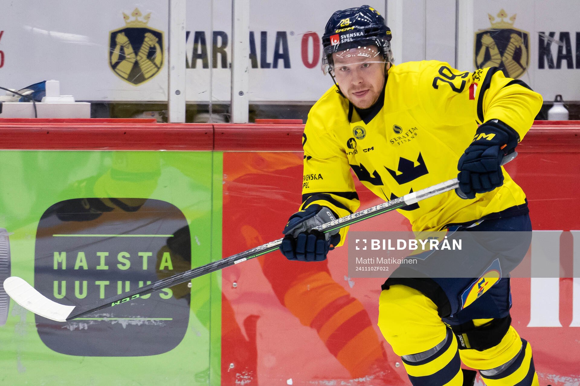 Oskar Steen of Sweden
