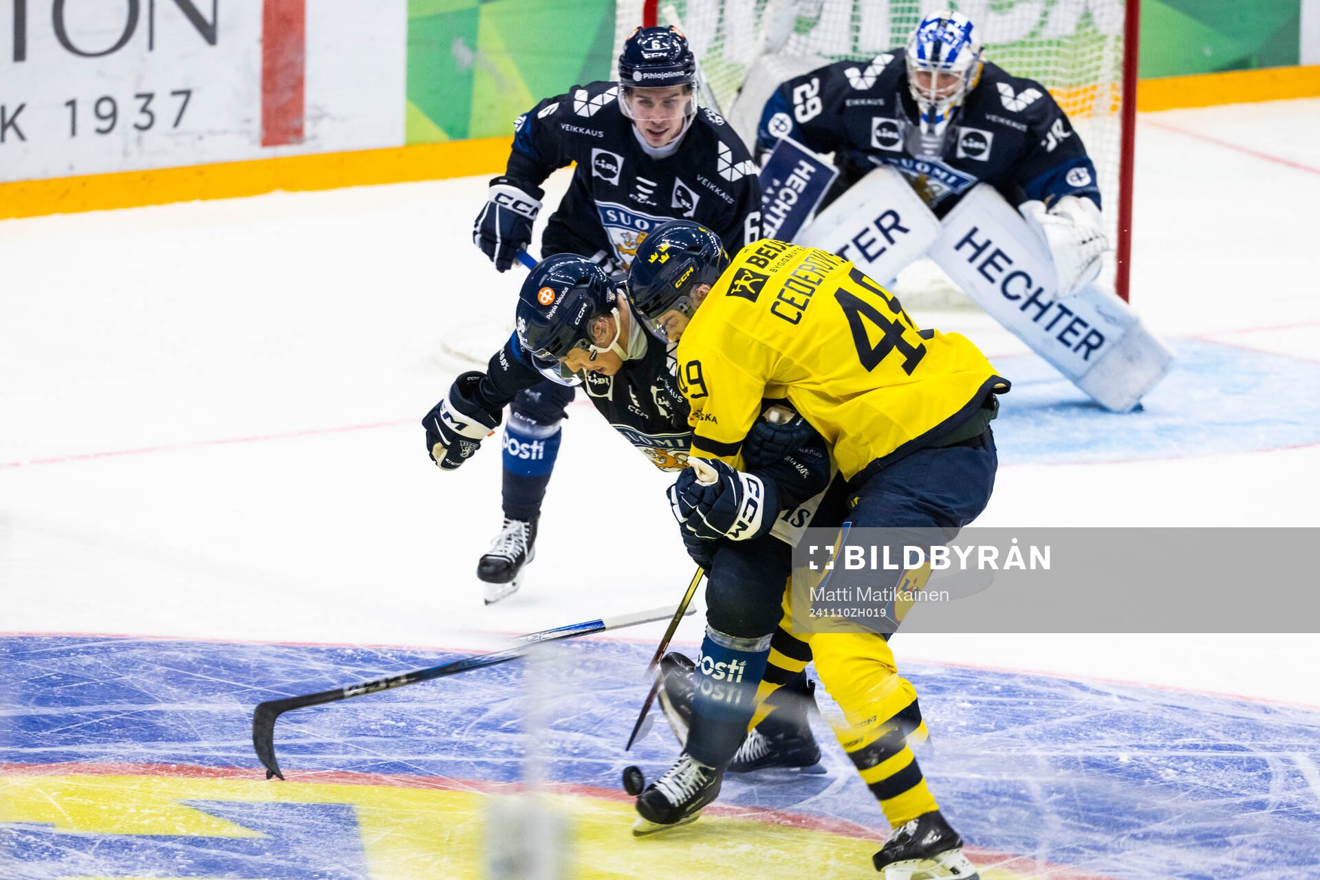 Otto Koivula of Finland and Filip Cederqvist of Sweden