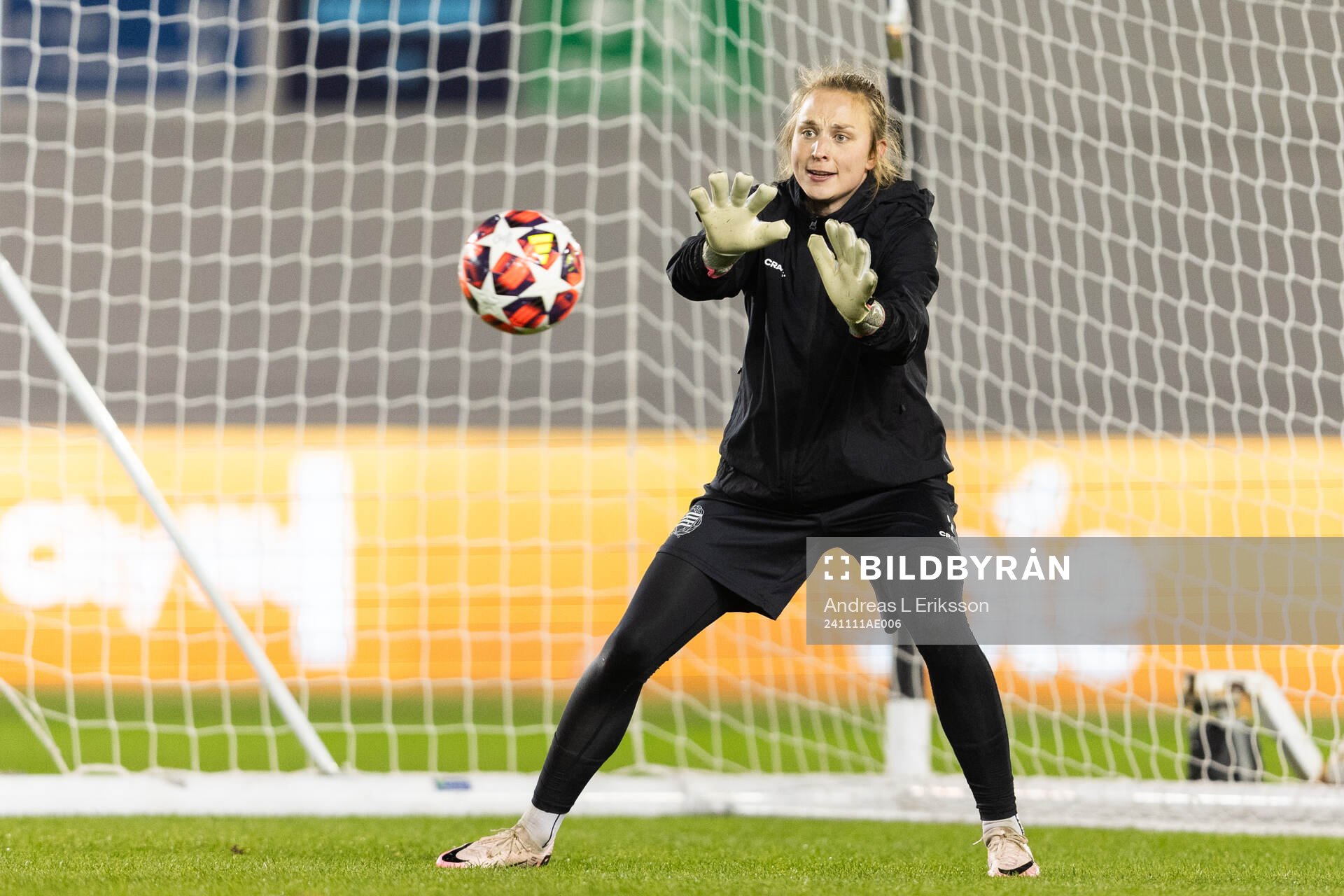 Goalkeeper Anna Tamminen of Hammarby