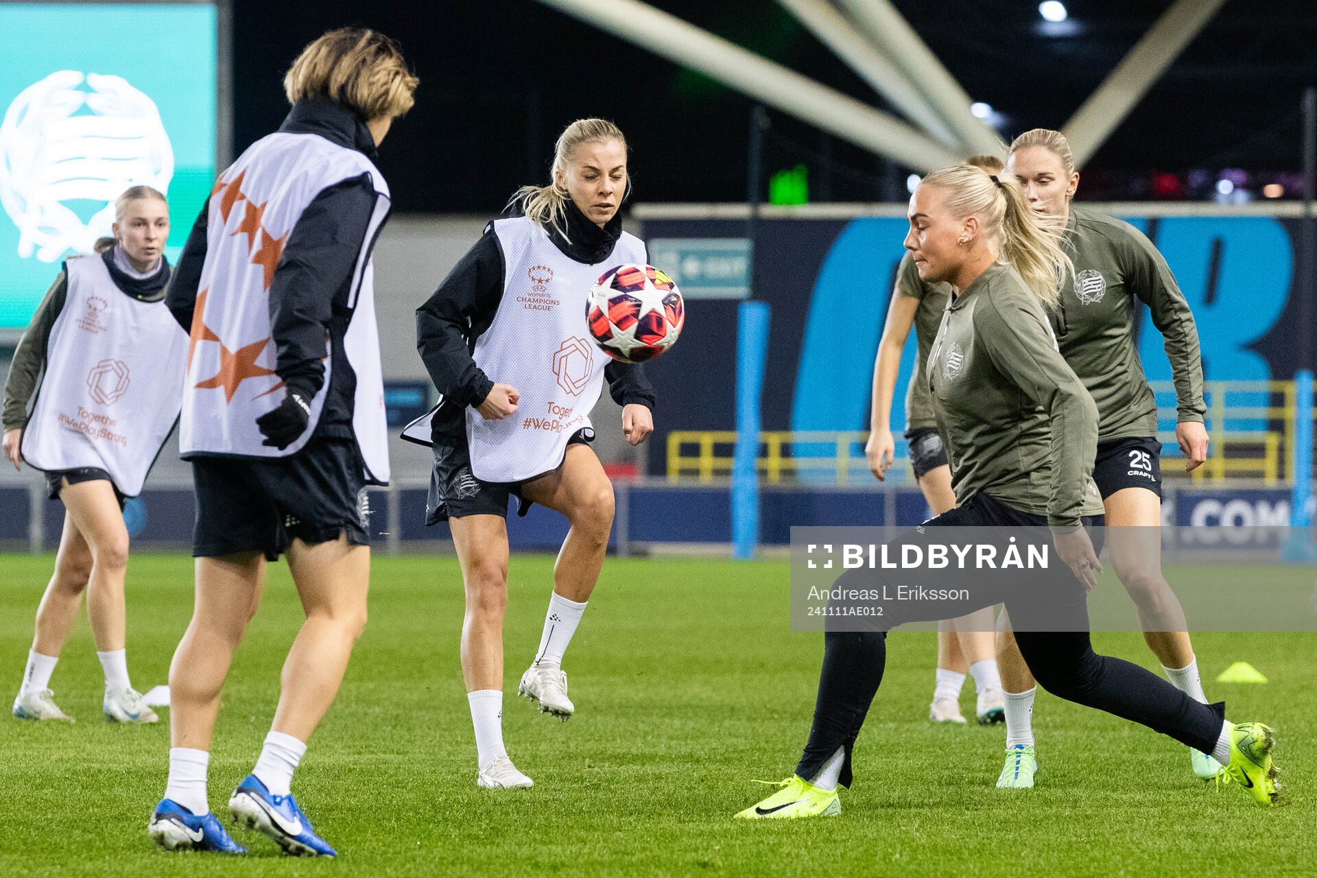 Emilie Joramo and Cathinka Tandberg  of Hammarby