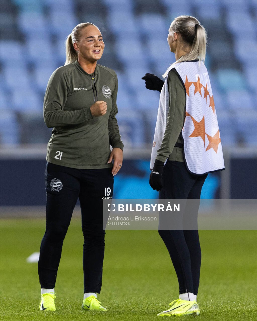 of Hammarby Cathinka Tandberg och Ellen Wangerheim