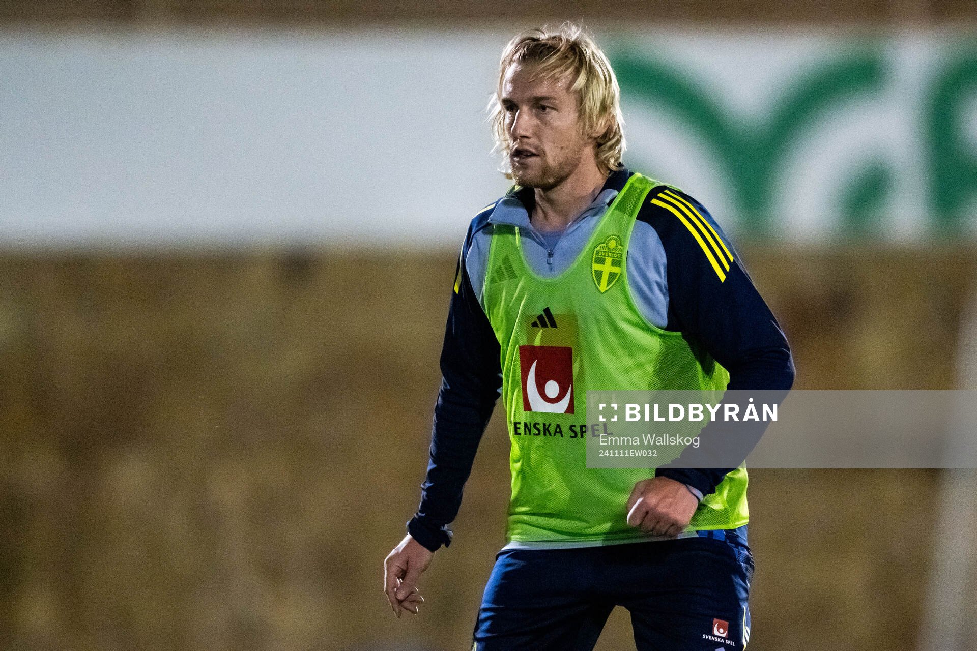 Emil Forsberg of the Swedish men's football national team