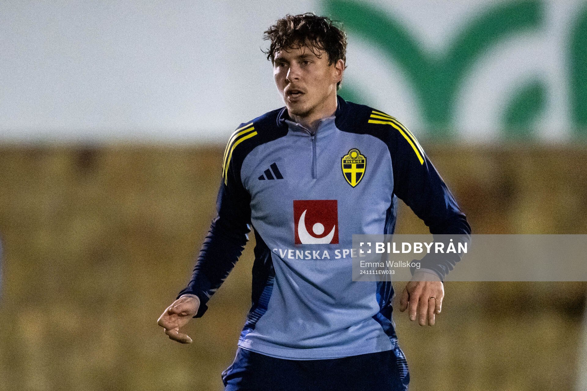 Victor Nilsson Lindelöf of the Swedish men's football