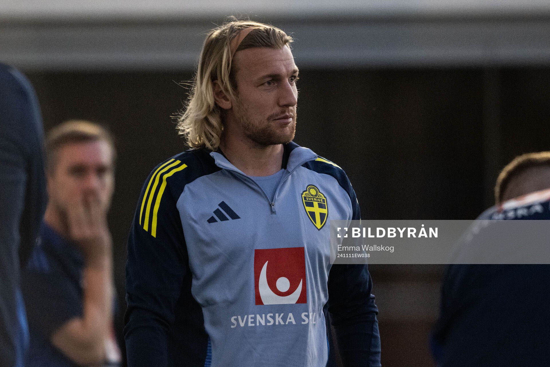 Emil Forsberg of the Swedish men's football national team