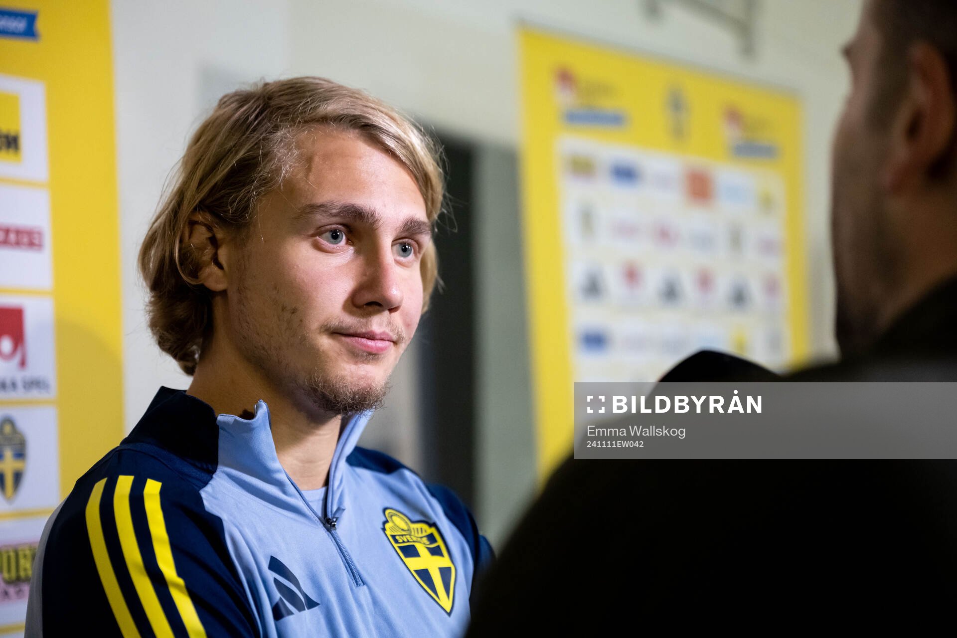Sebastian Nanasi of the Swedish men's football national