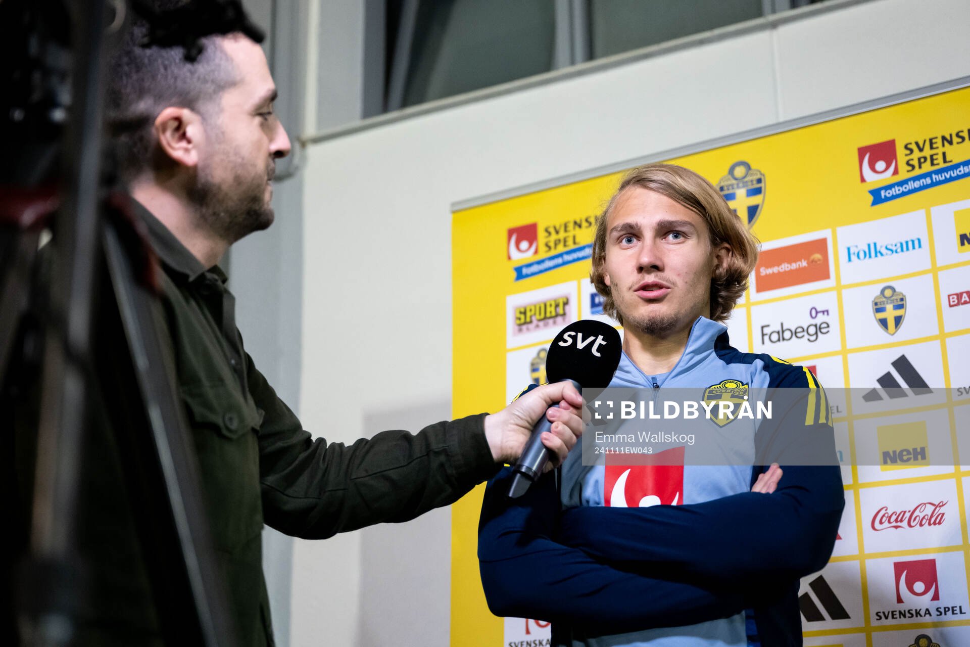 Sebastian Nanasi of the Swedish men's football national
