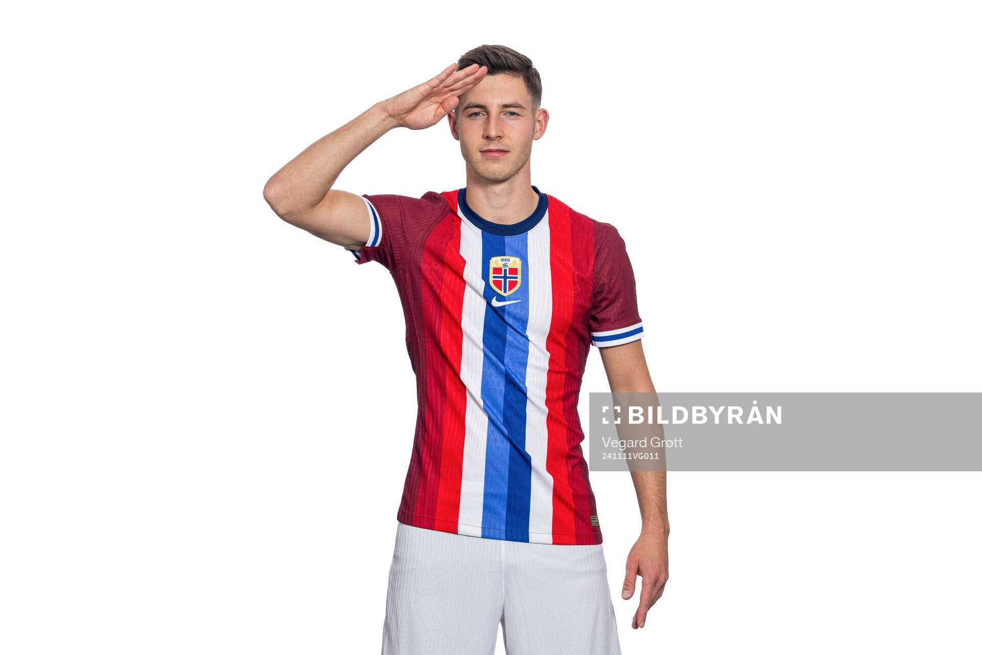 Lasse Berg Johnsen of the Norwegian national football team