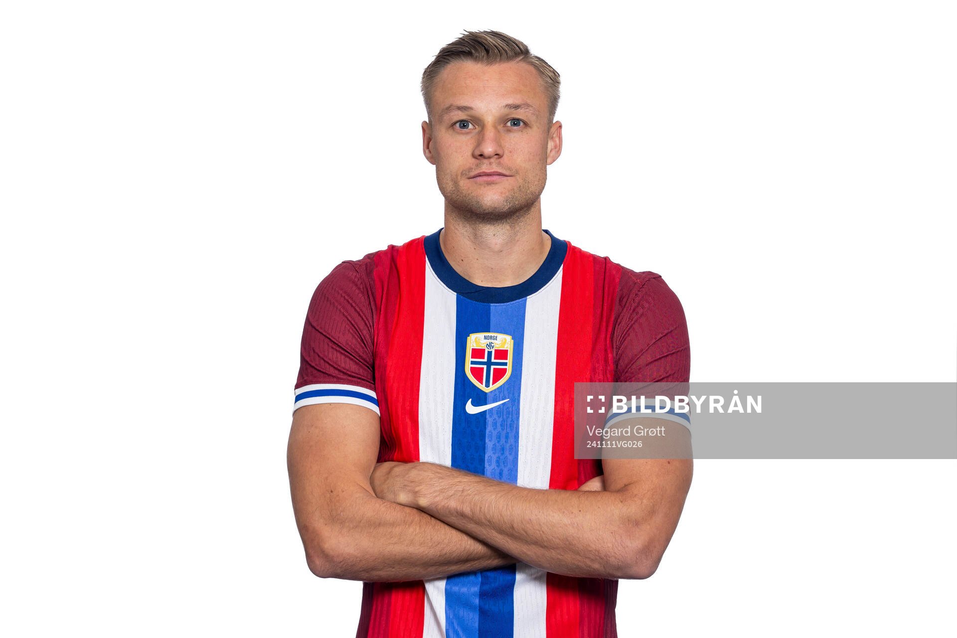 Stian Gregersen of the Norwegian national football team