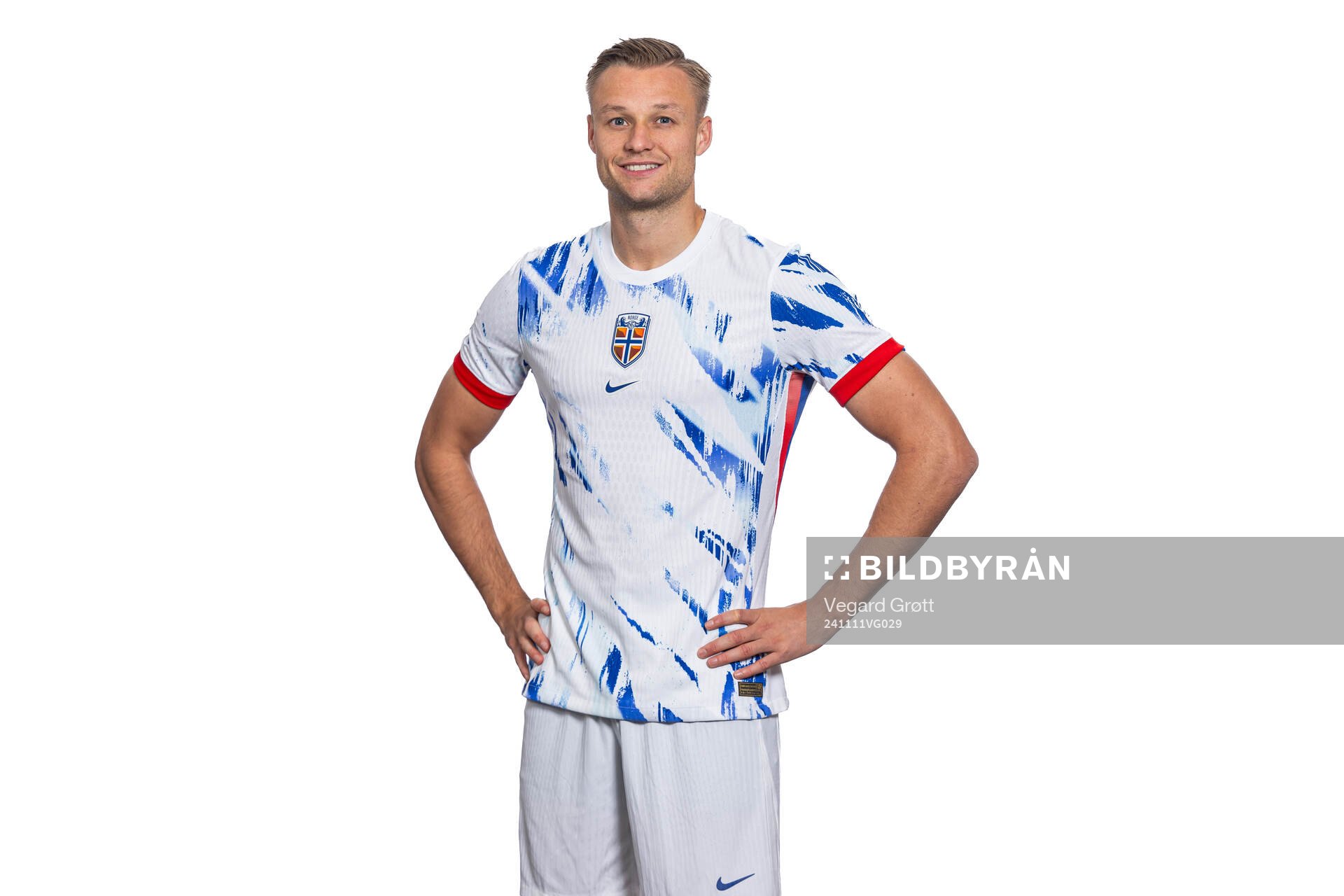 Stian Gregersen of the Norwegian national football team