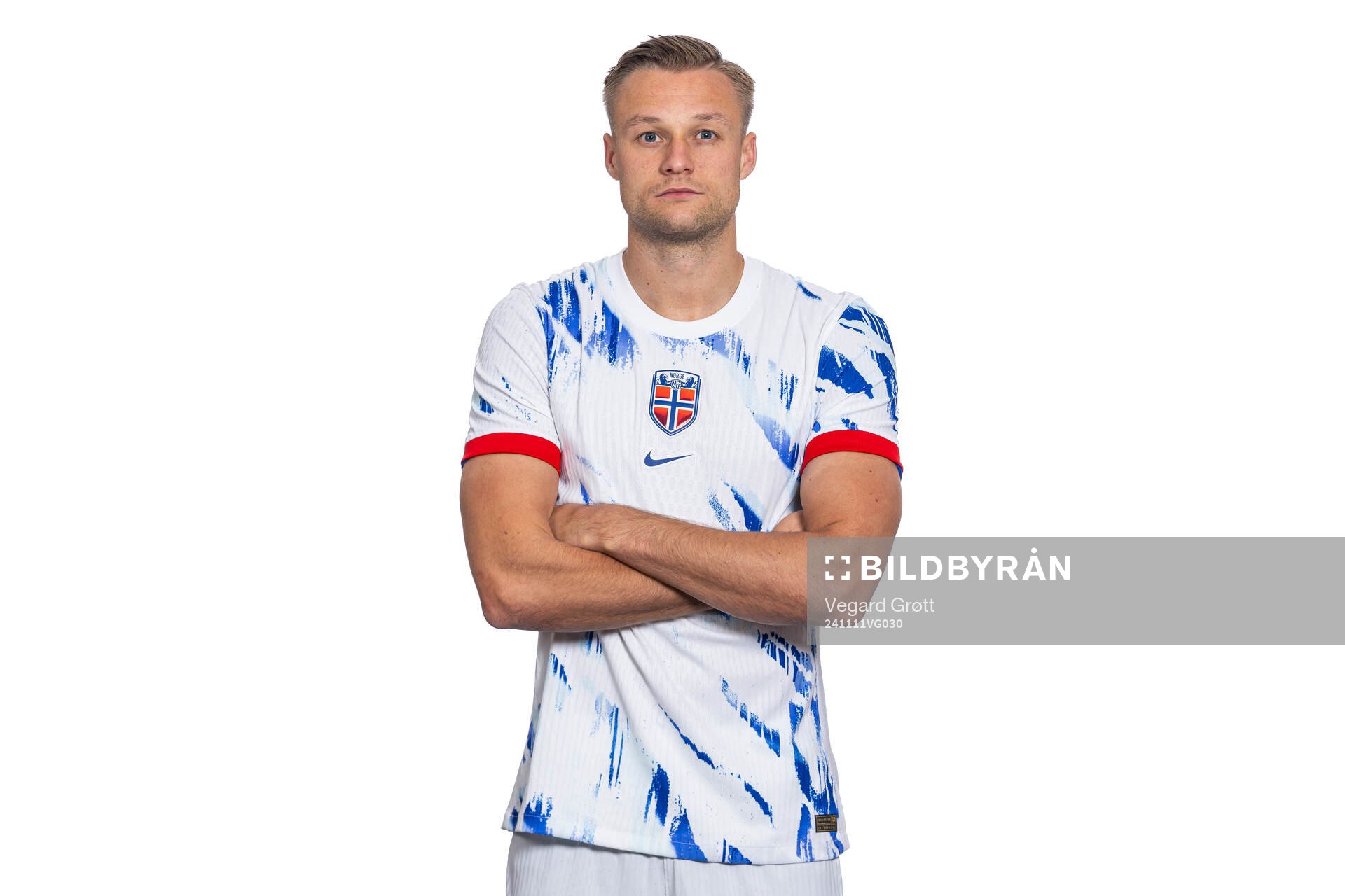 Stian Gregersen of the Norwegian national football team