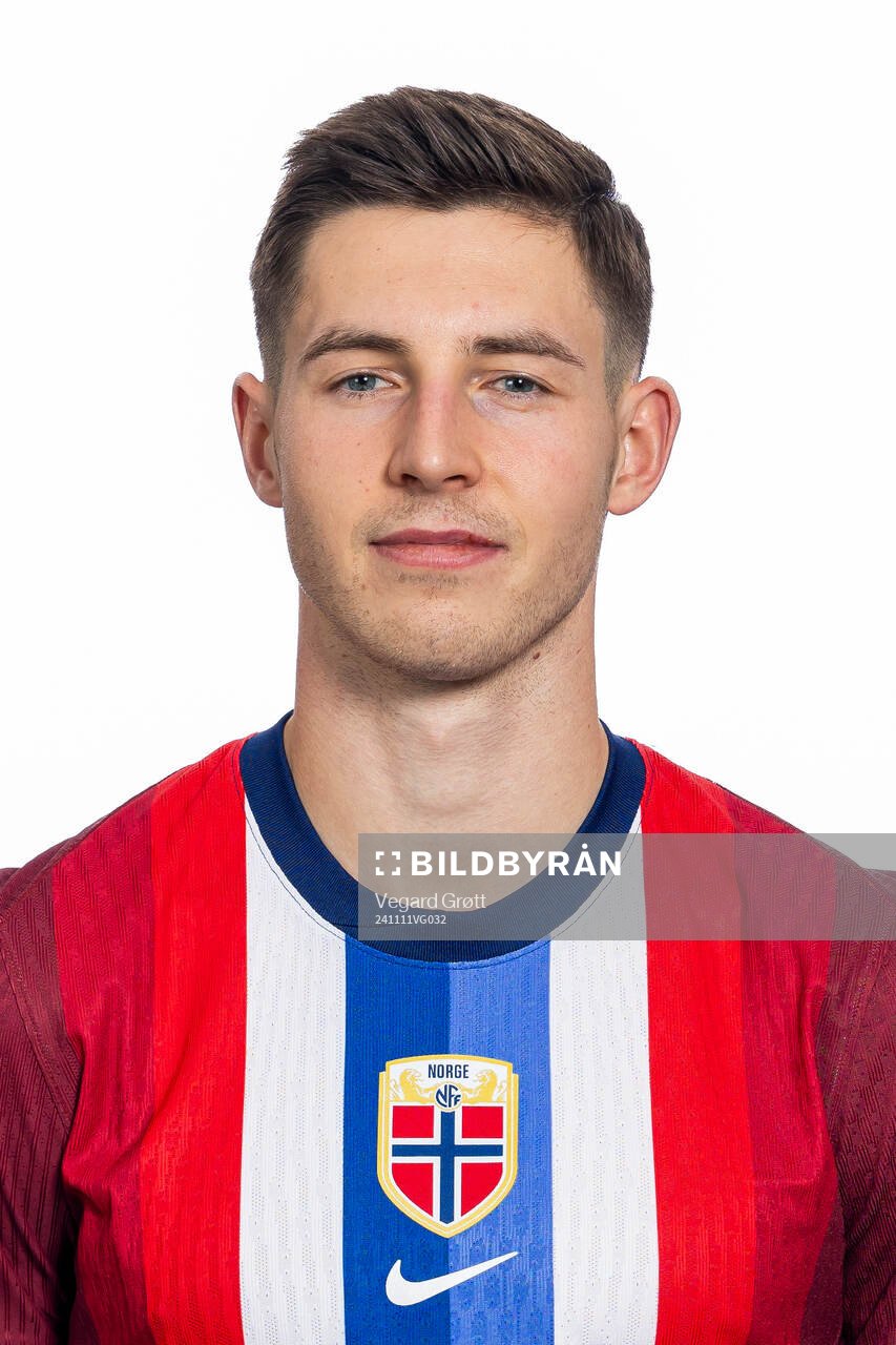 Lasse Berg Johnsen of the Norwegian national football team