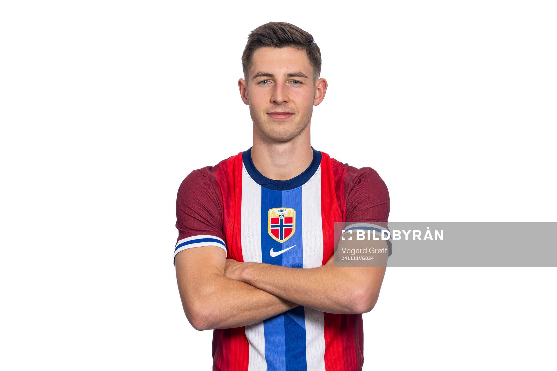 Lasse Berg Johnsen of the Norwegian national football team