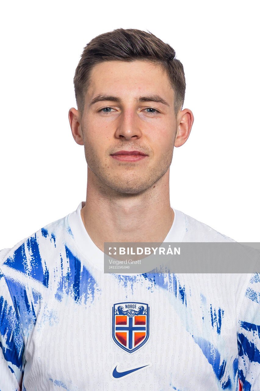 Lasse Berg Johnsen of the Norwegian national football team
