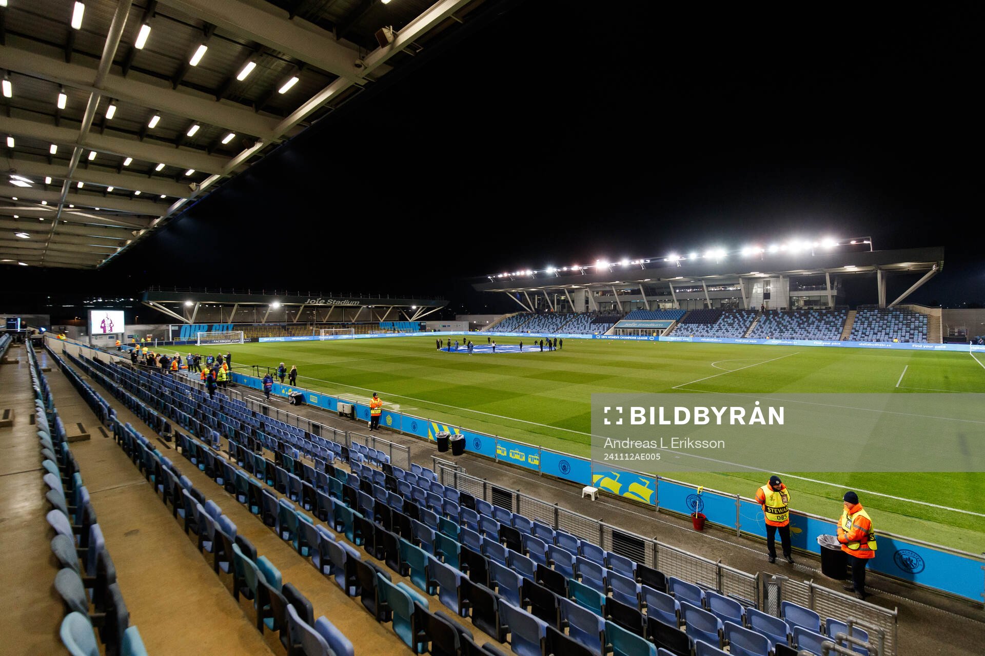 Interior view of Jpie Stadium