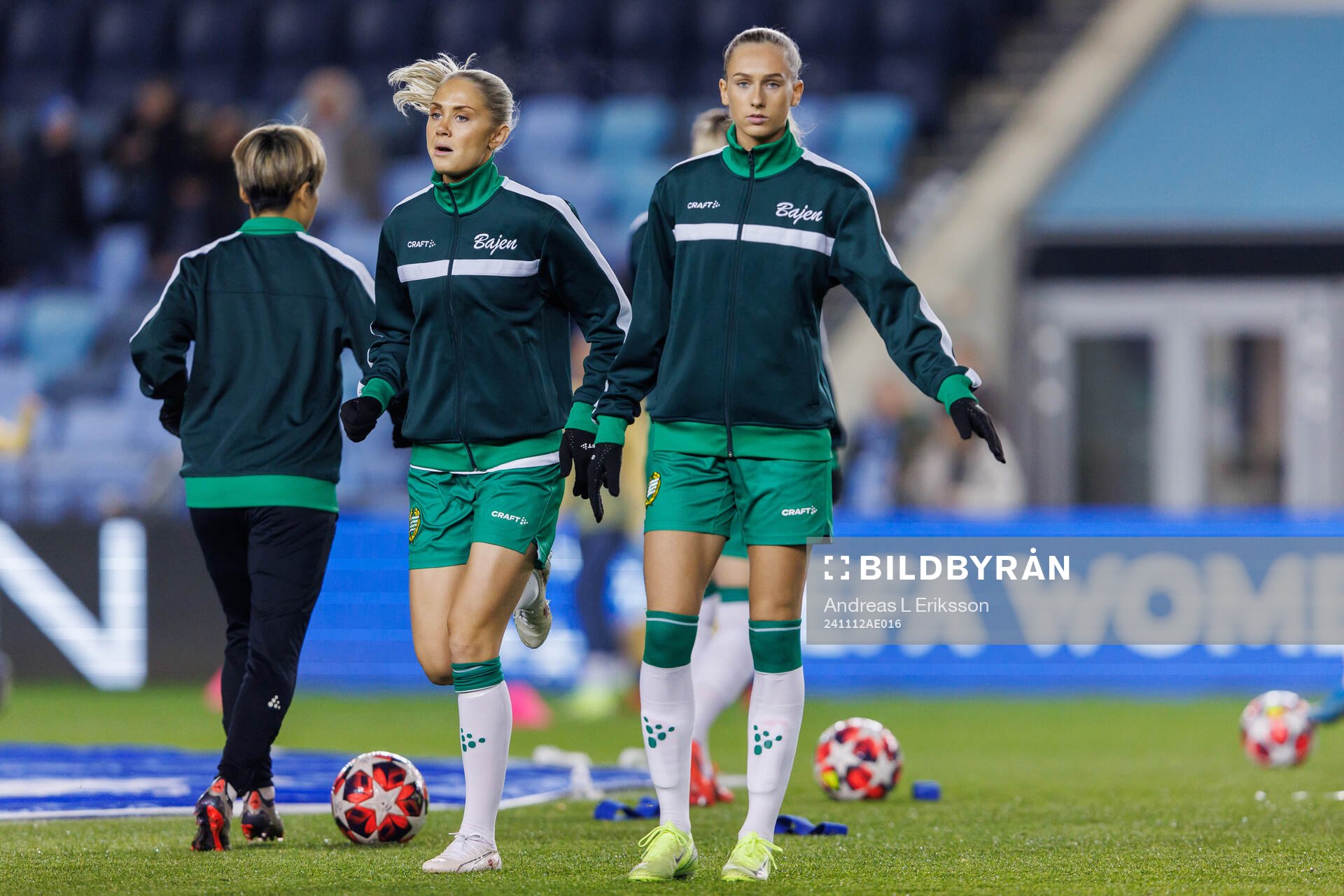 Alice Carlsson and Ellen Wangerheim of Hammarby
