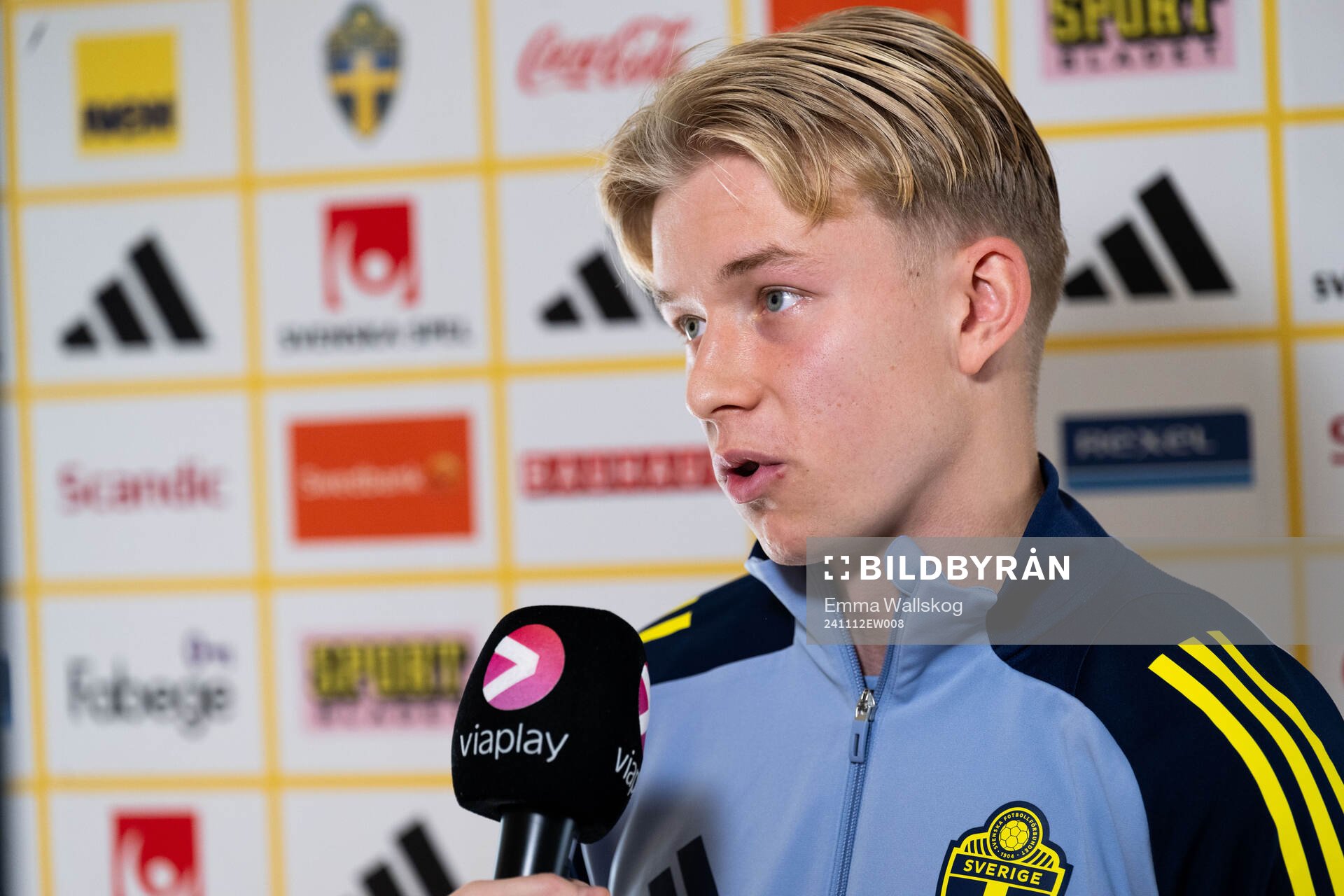 Daniel Svensson of the Swedish men's national football team