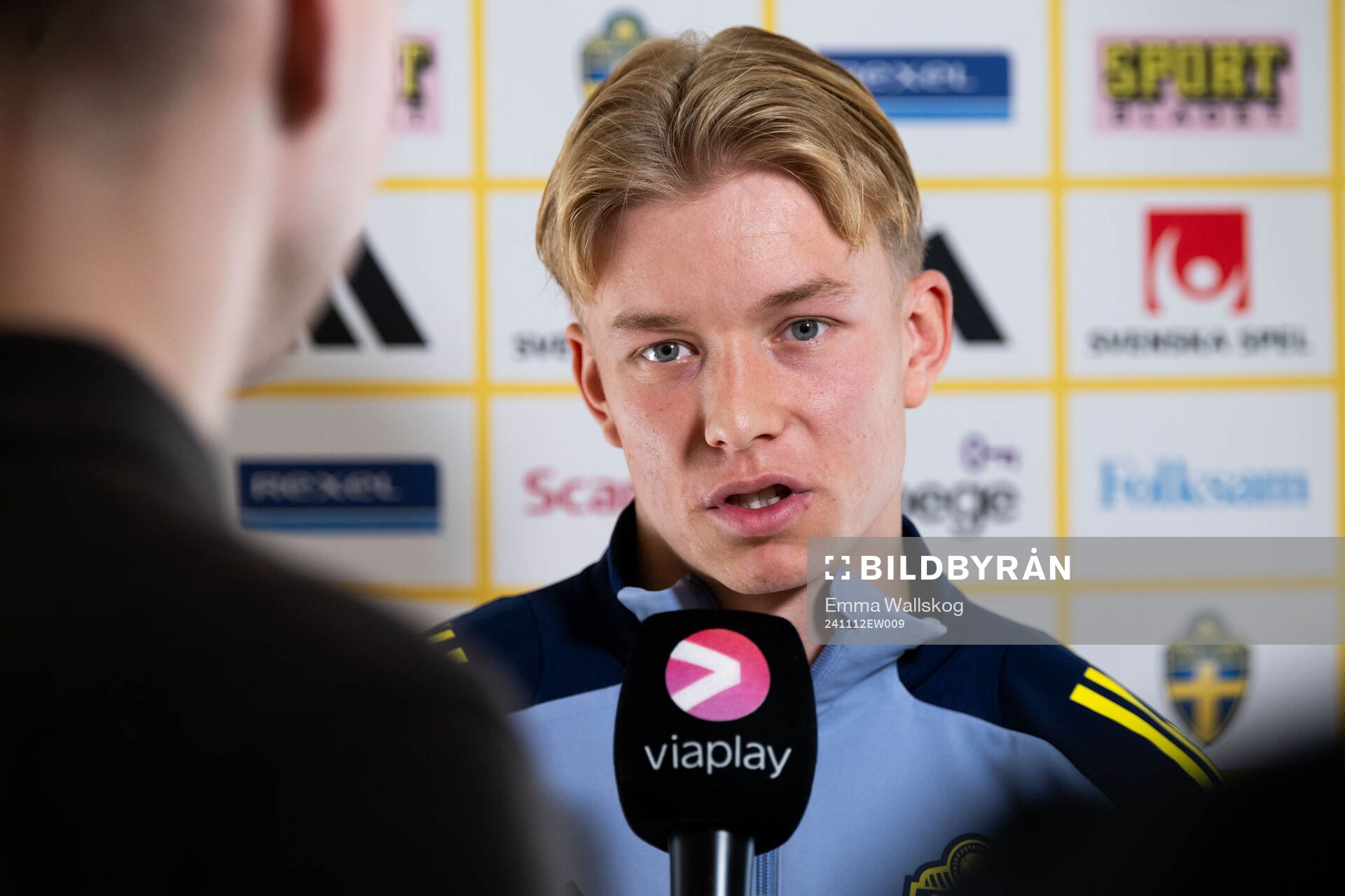 Daniel Svensson of the Swedish men's national football team