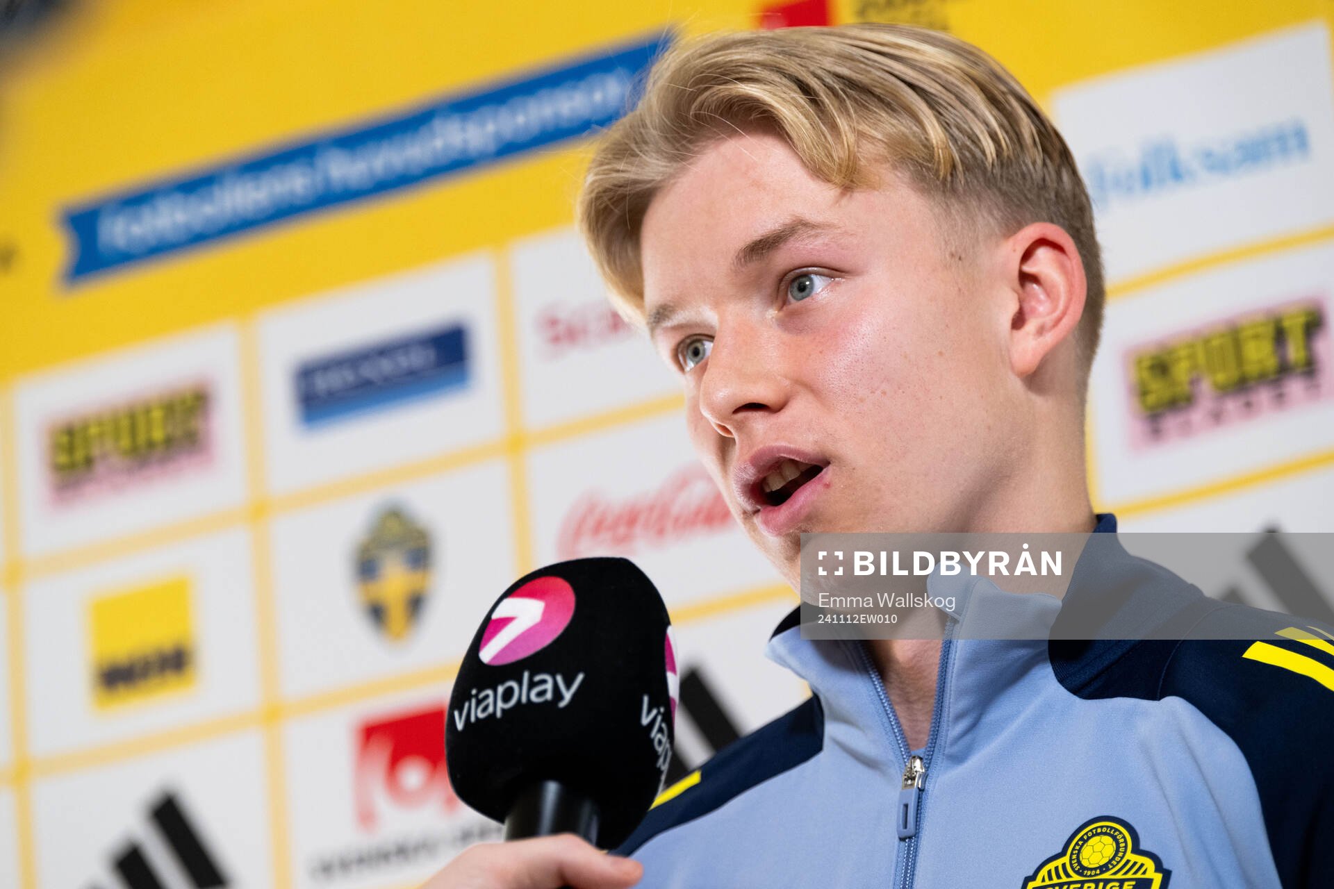 Daniel Svensson of the Swedish men's national football team