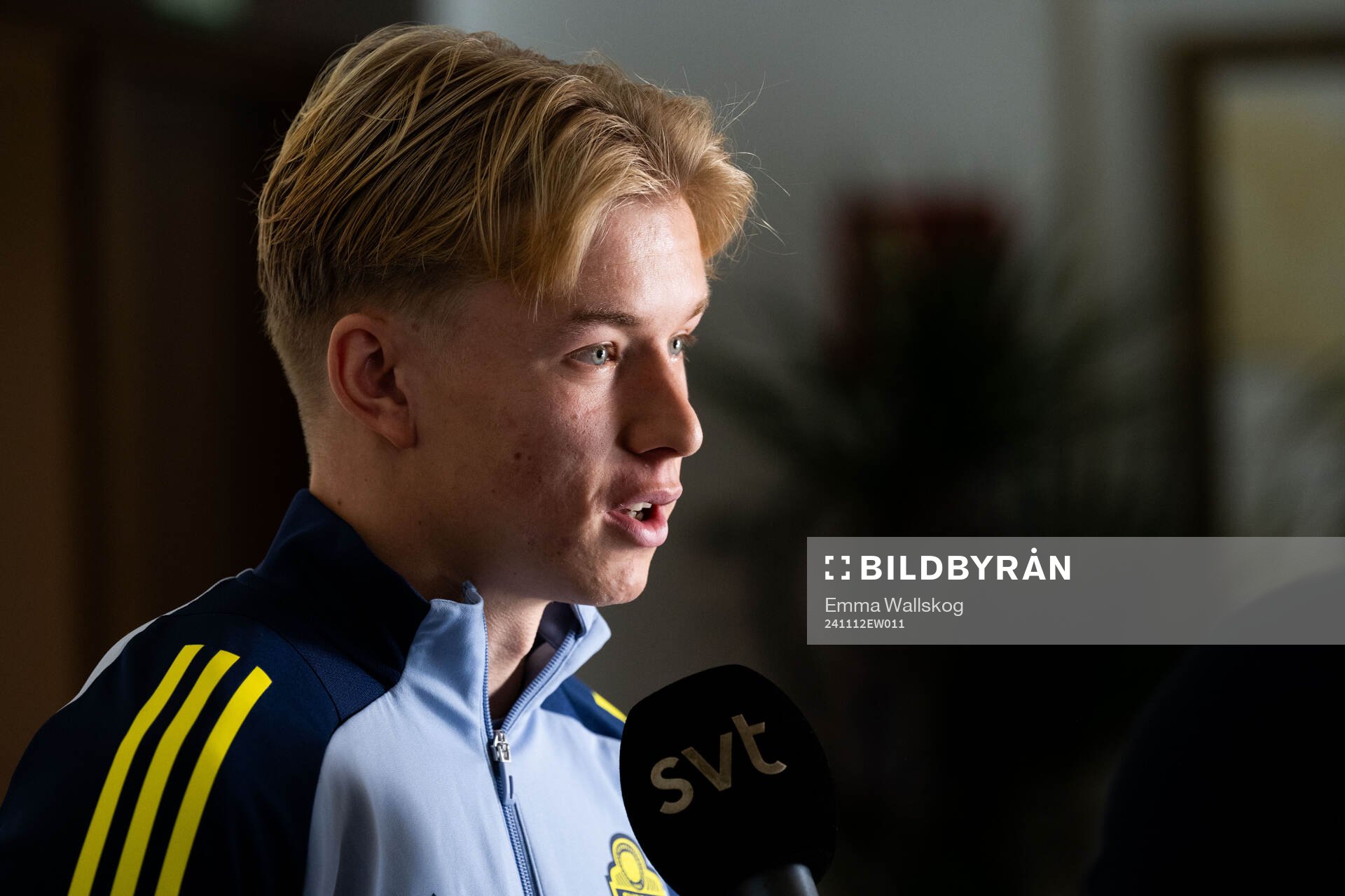 Daniel Svensson of the Swedish men's national football team