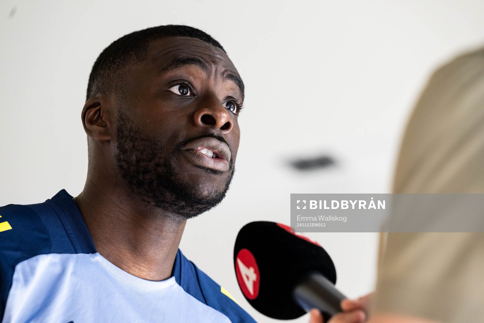 Ken Sema of the Swedish men's national football team