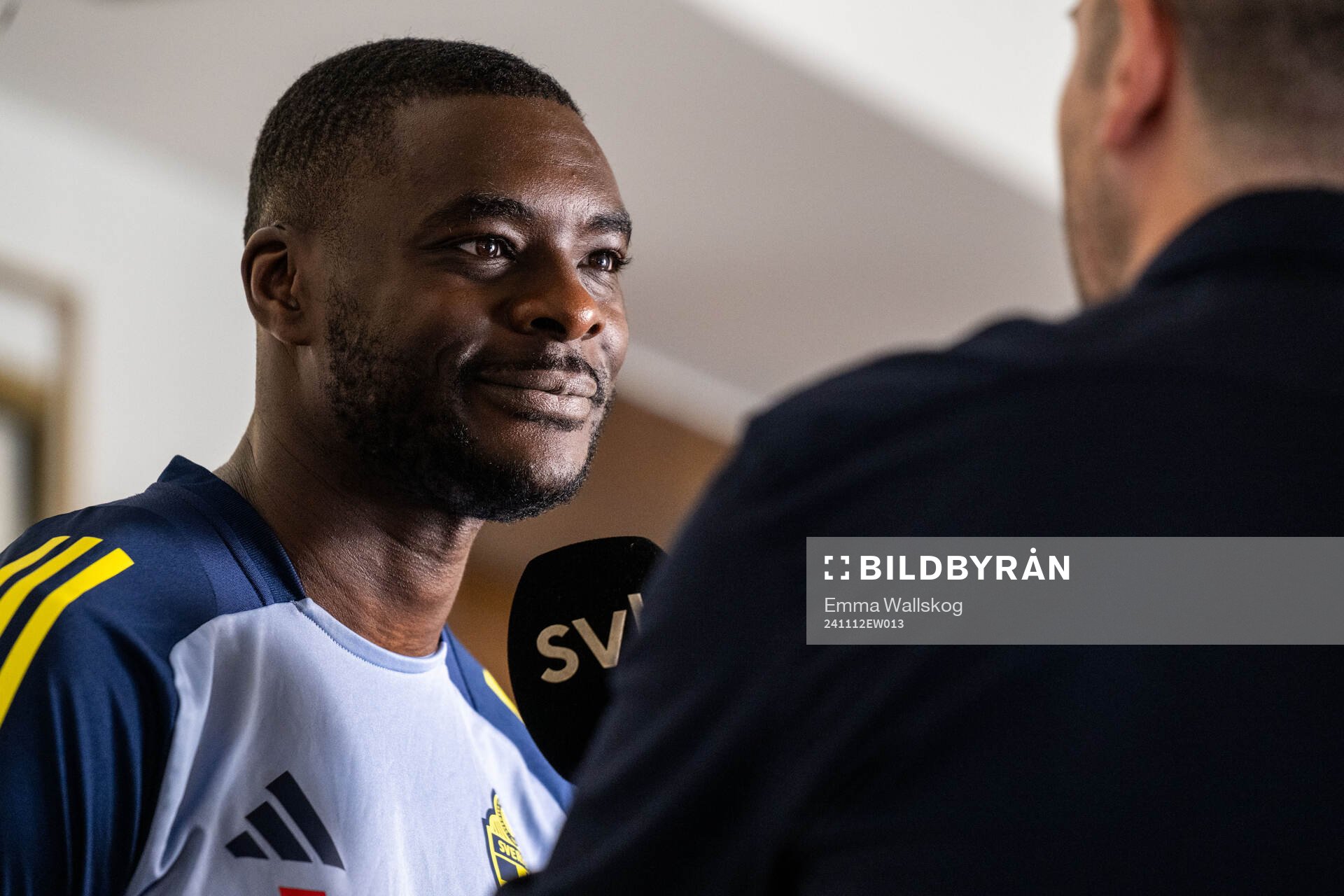 Ken Sema of the Swedish men's national football team